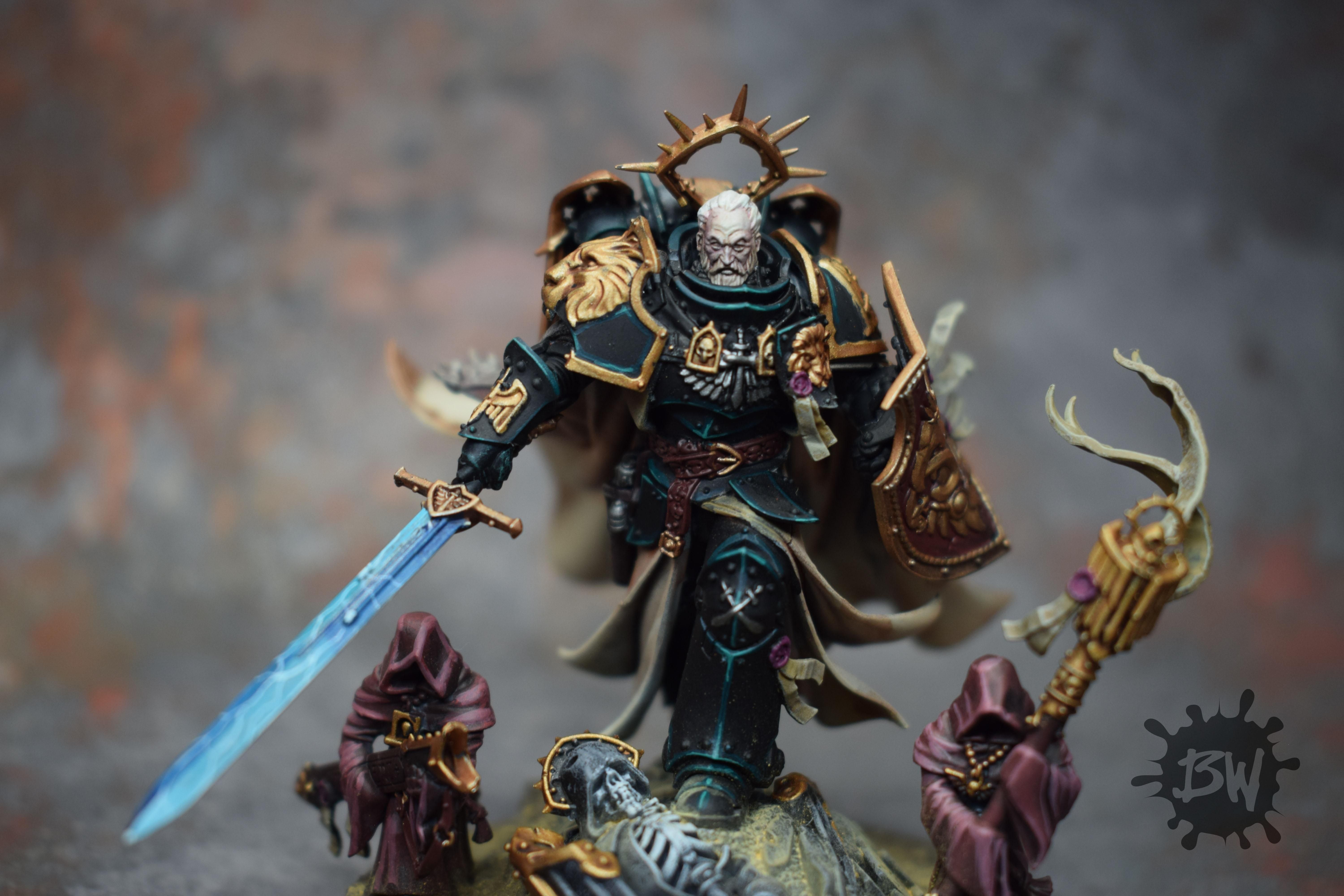 6000x4000 30k, Bw, Games Workshop, Lion El'jonson, Warhammer Warhammer Fantasy El'Jonson. Roll the dice to see if I'm getting drunk