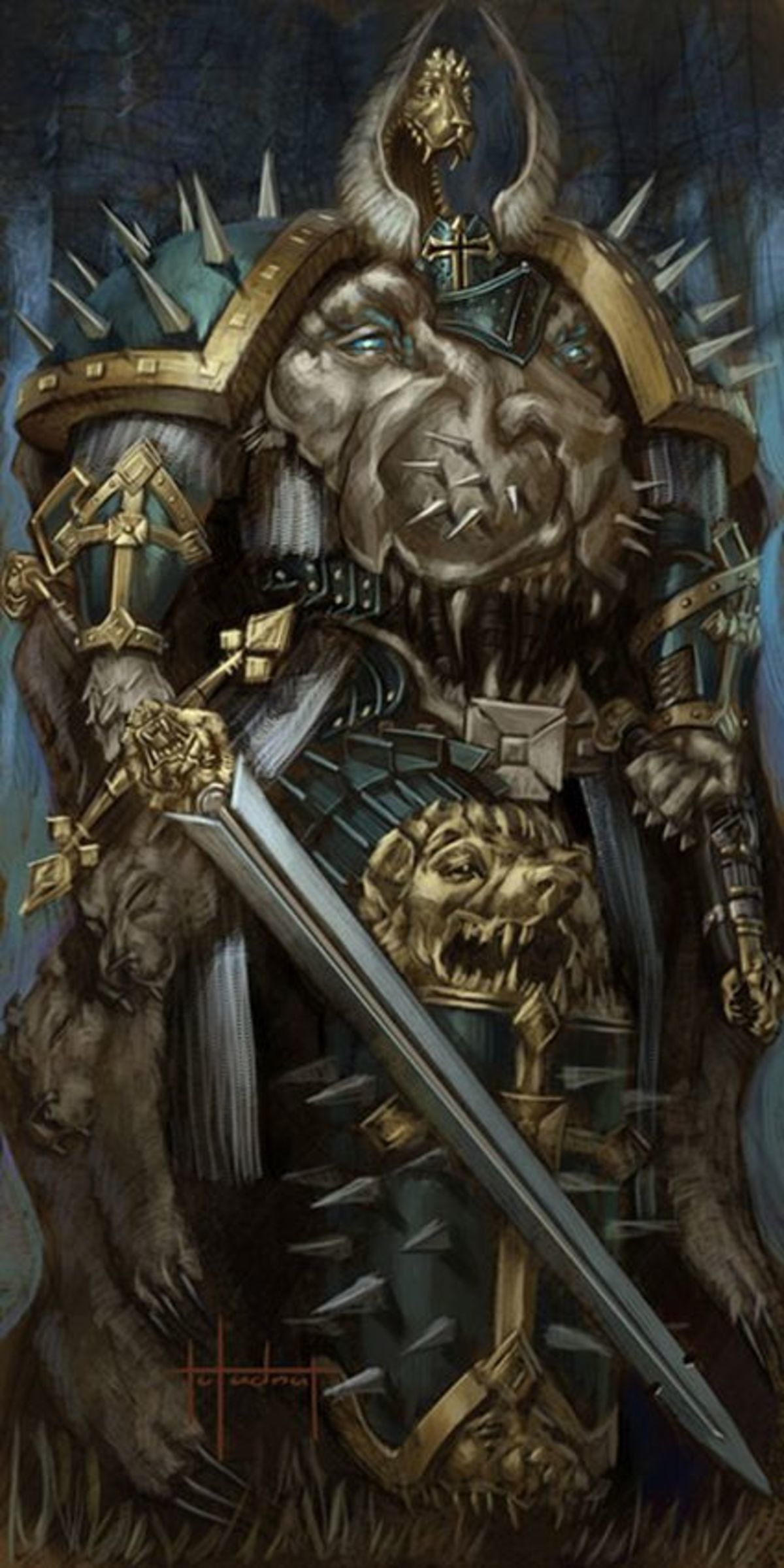 1200x2400 The Primarchs (01) Lion El'Jonson