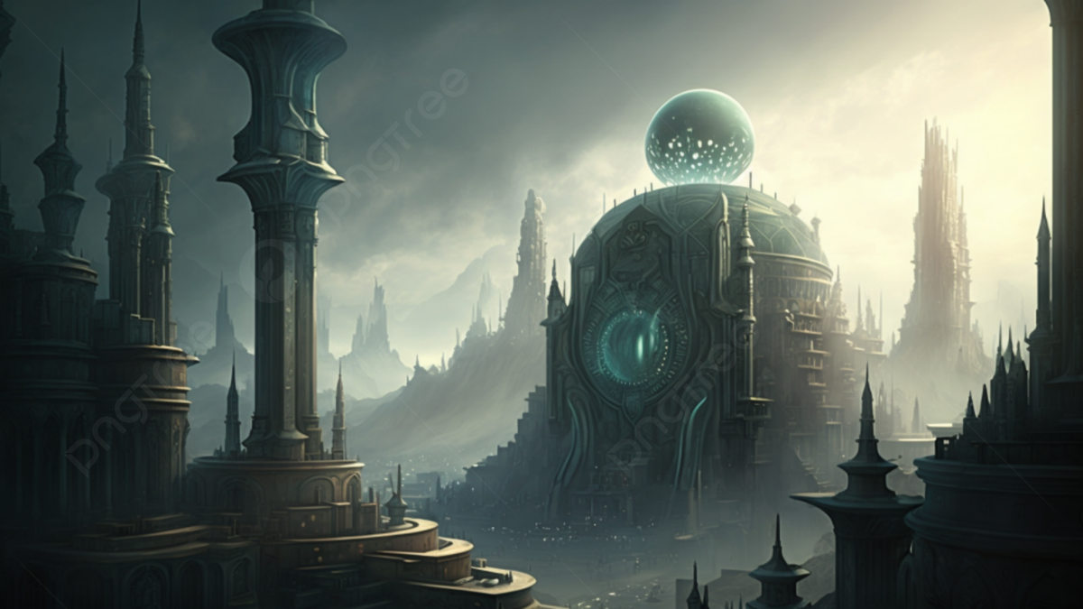 1200x675 Urban Fantasy Aesthetic Architectural Technology Background, City, Dreamy Beauty, Technology Background Image And Wallpaper for Free Download