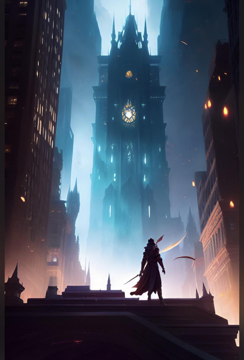 828x1224 Urban fantasy, beginning of the final act