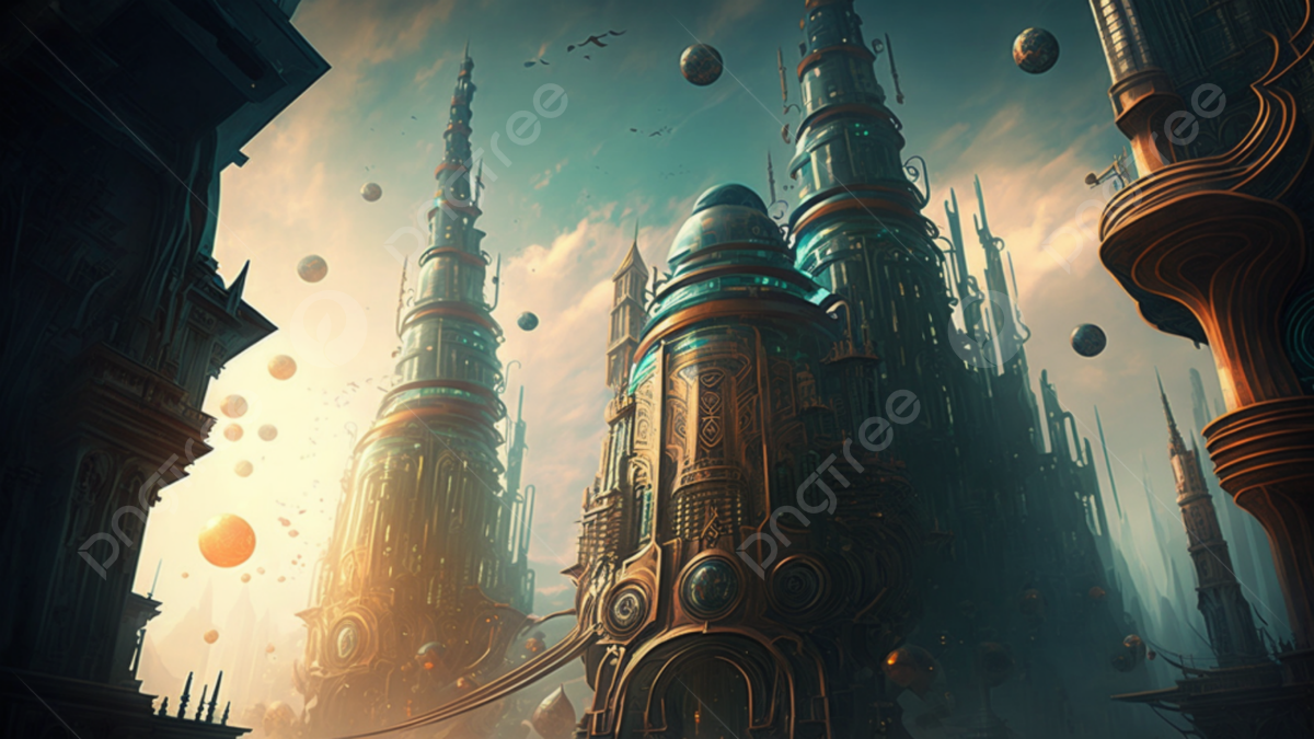 1200x675 Urban Science And Technology Building Sphere Sci Fi Fantasy Background, City Technology, Dream, Building Background Image And Wallpaper for Free Download