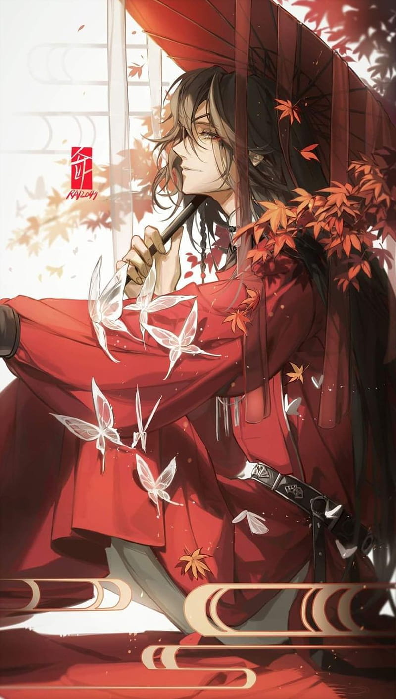 800x1412 Anime, Tian Guan Ci Fu, Hua Cheng, Xie Lian, HD wallpaper