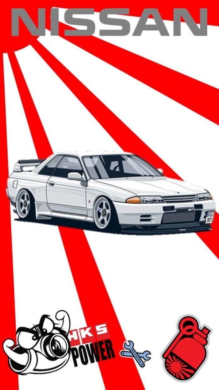 700x1247 Nissan Skyline R32 GT R Phone Wallpaper