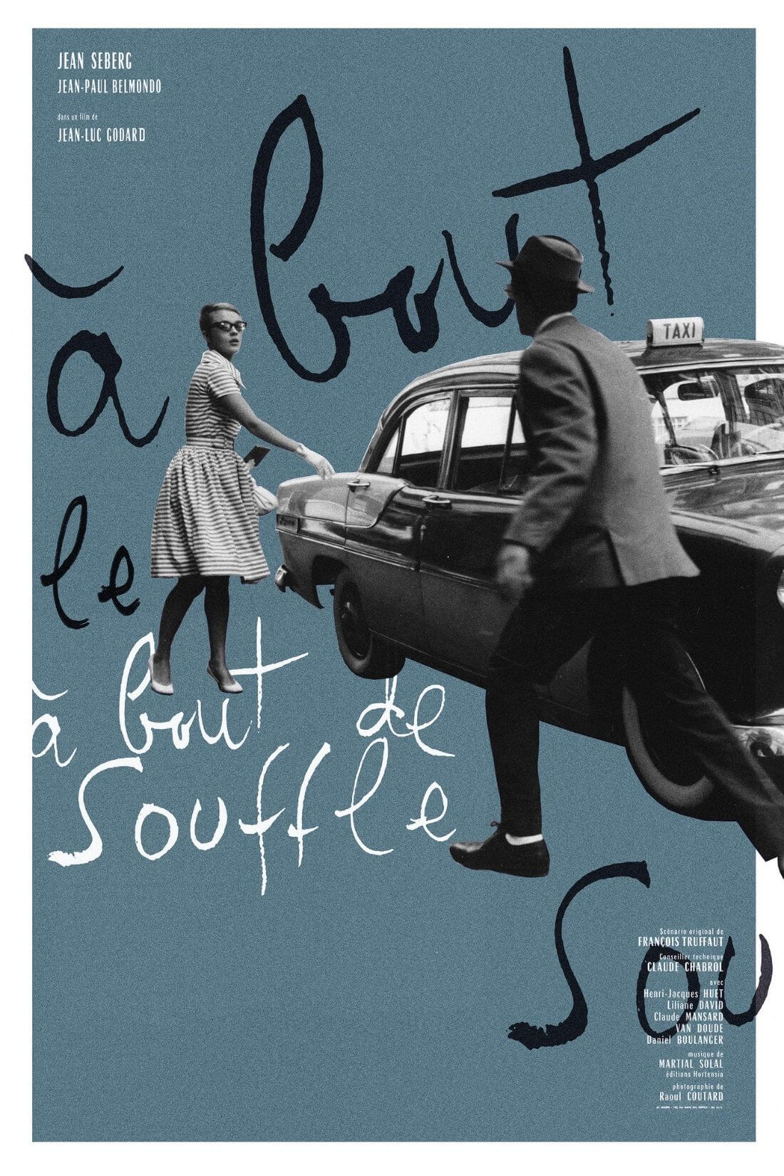 1100x1650 Breathless (A Bout De Souffle)-Luc Godard New Wave Cinema
