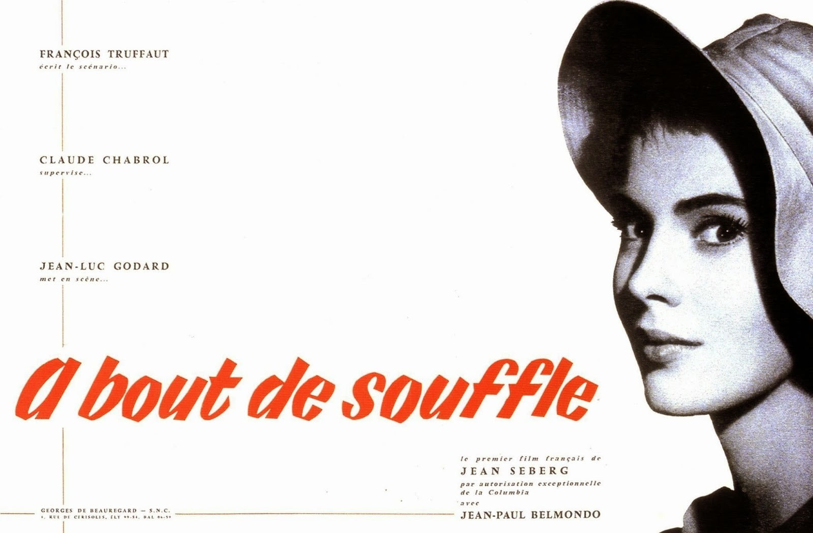 1600x1048 A Bout De Souffle Screenshot, Film Posters, À Bout De Souffle, Jean Luc Godard, Jean Seberg HD Wallpaper