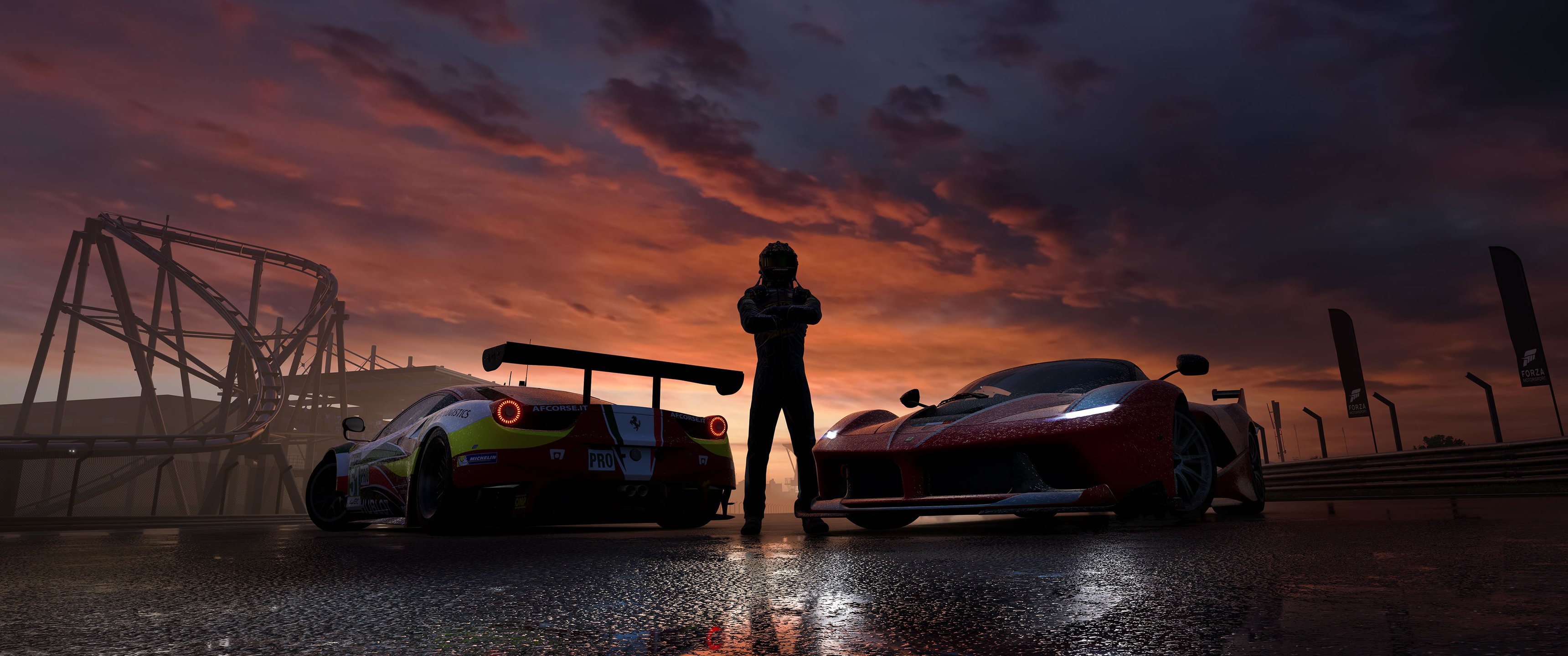 3440x1440 Download Forza Motorsport Forza, Motorsport, Cars, Ferrari Wallpaper in 3440x1440 Resolution