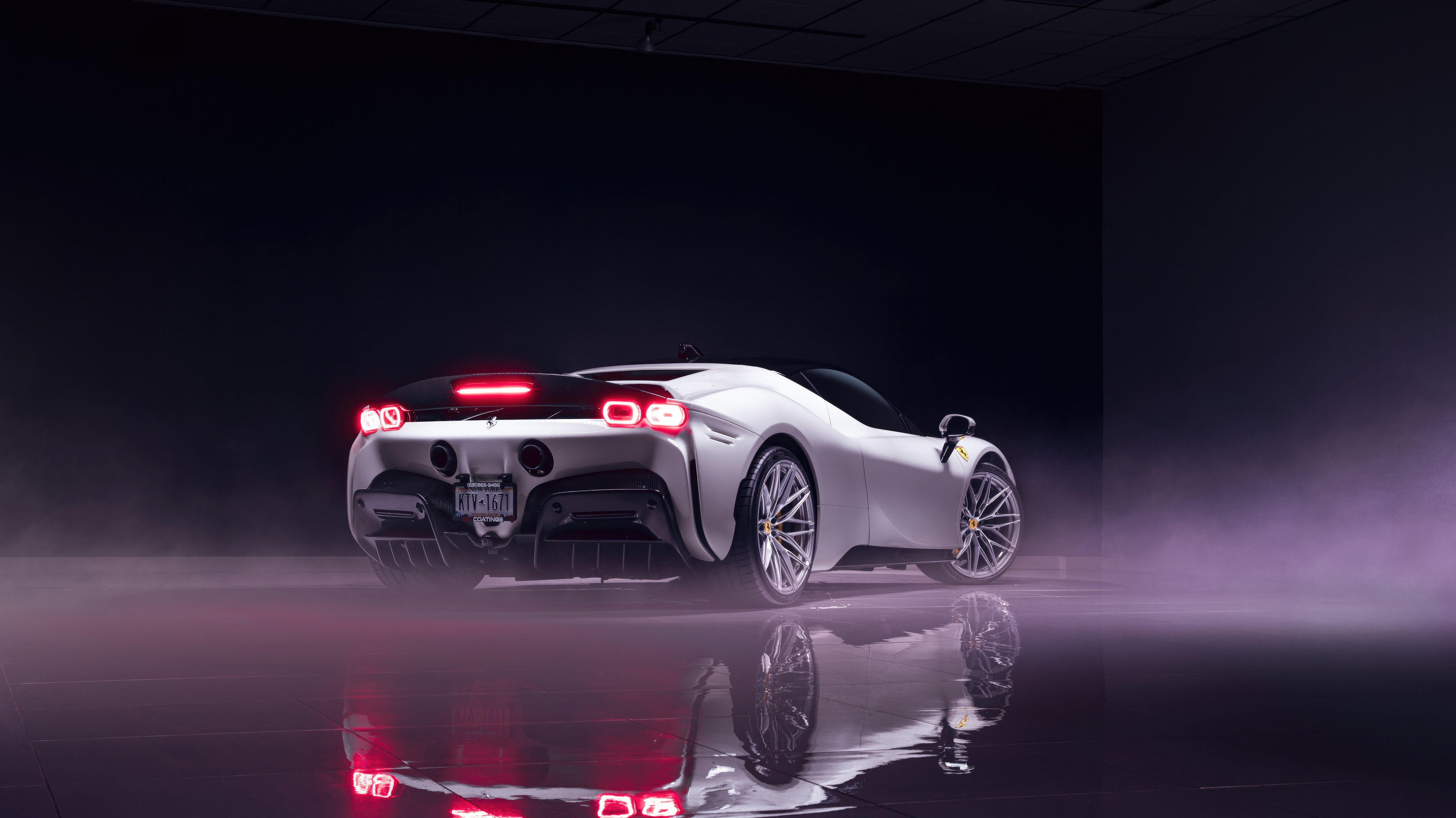 5120x2880 Ferrari Sf90 Rear UltraWide Quad HD 1440P , HD 4k Wallpaper, Image , Background, Photos and Picture