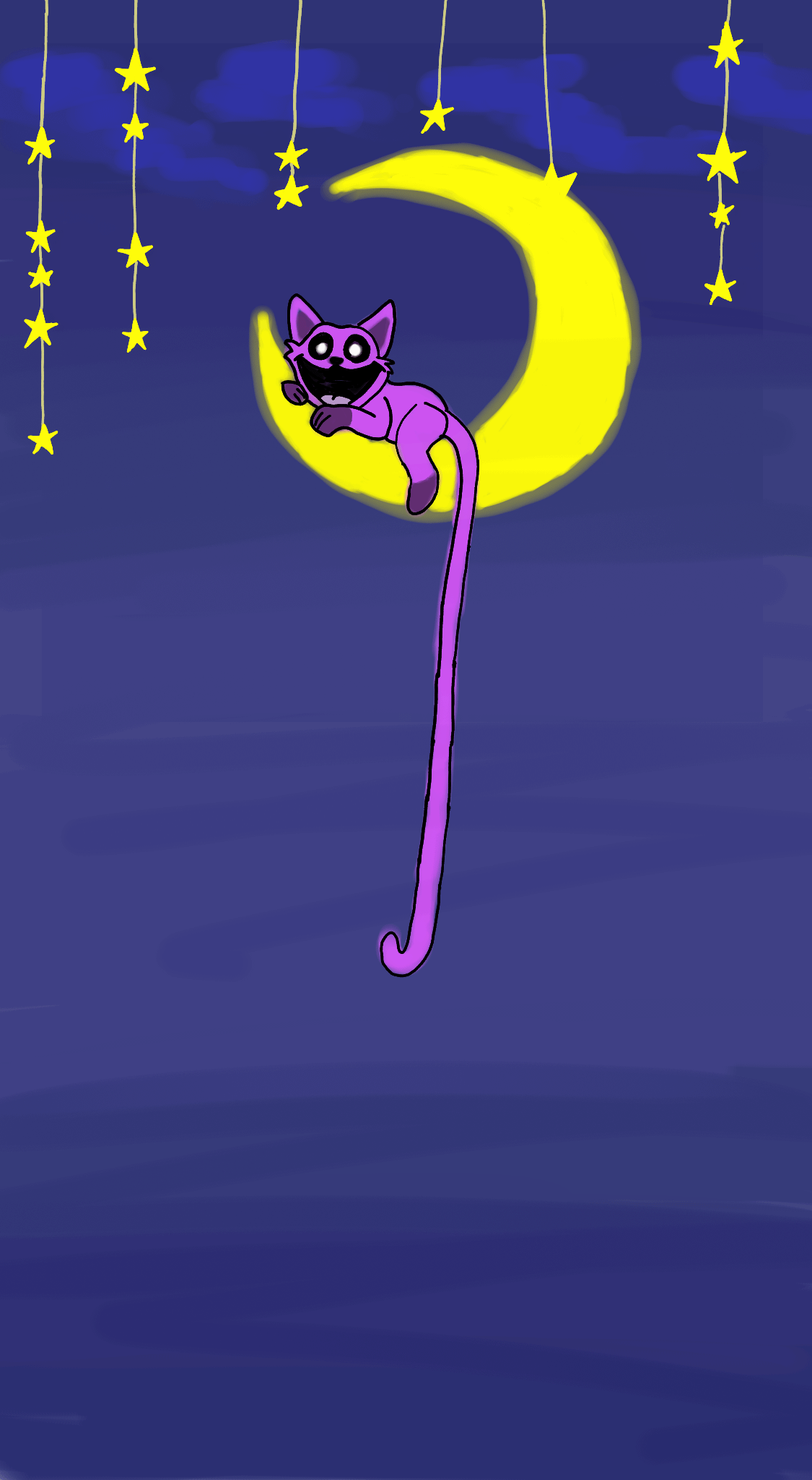 1125x2048 Catnap wallpaper I made in 5 minutes :)