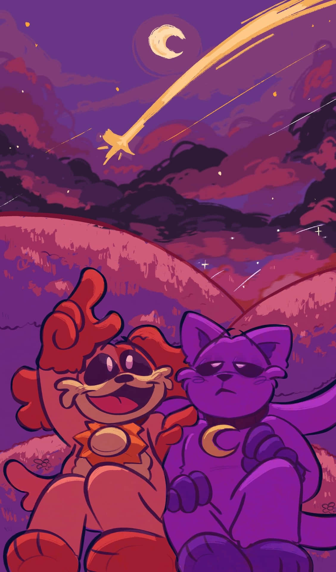 1128x1920 Catnap Wallpaper