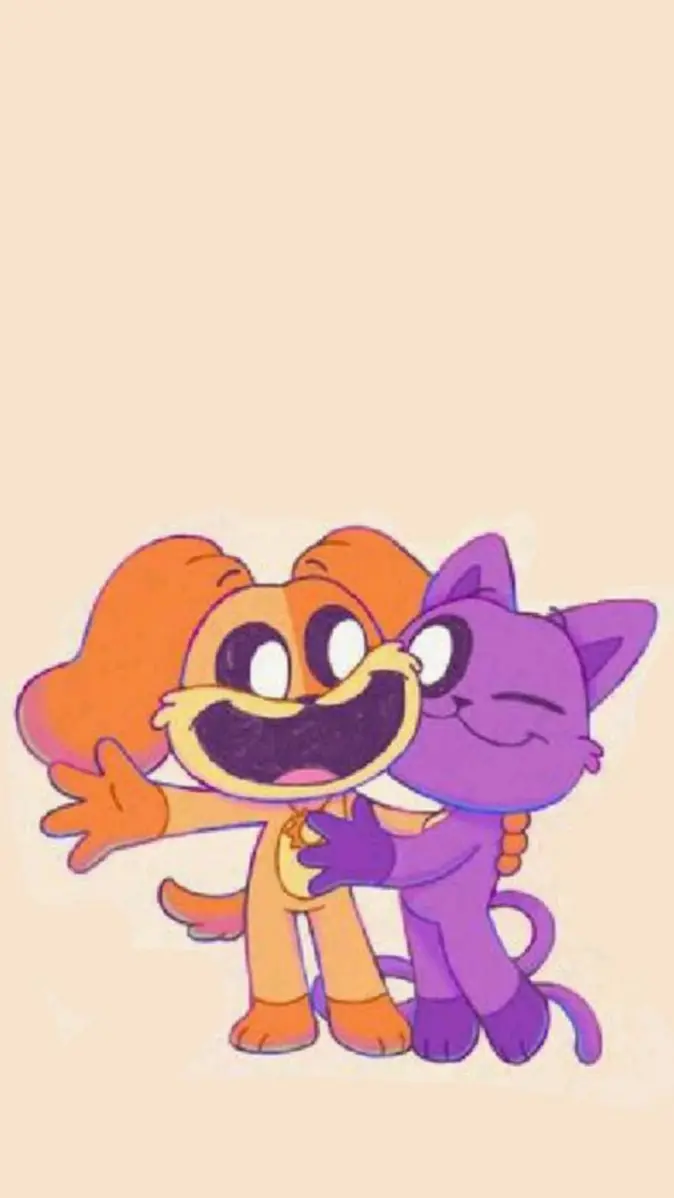 674x1198 Dogday and Catnap wallpaper wallpaper