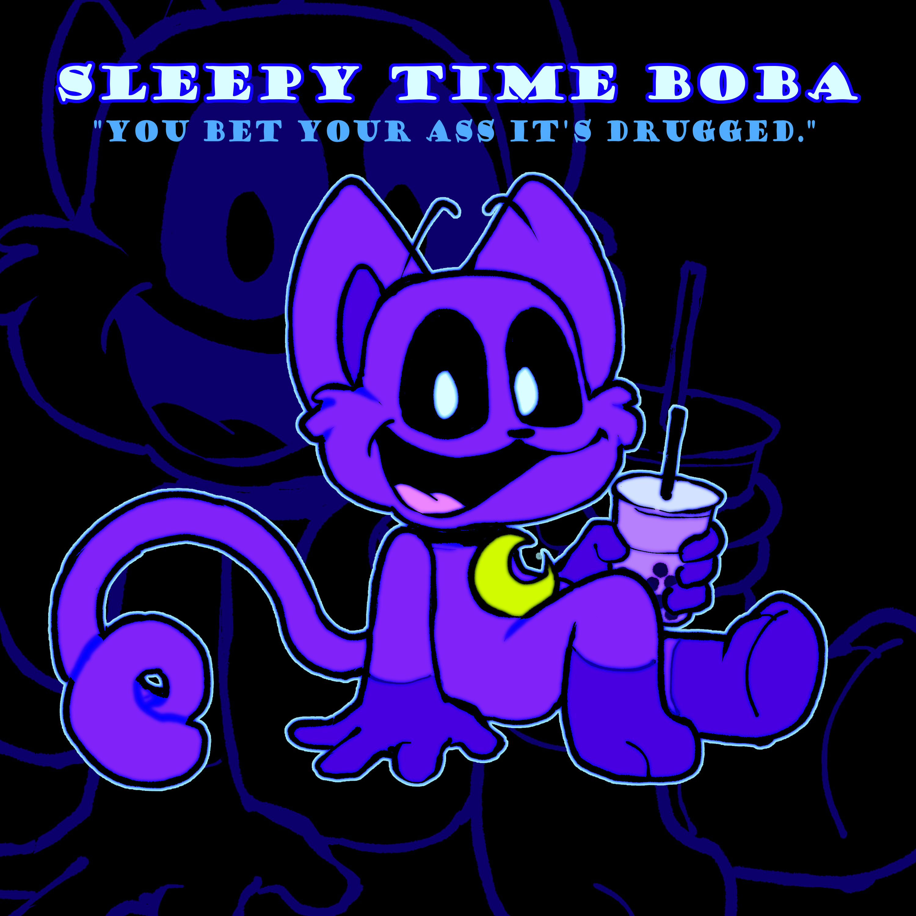 3000x3000 catnap boba by mamorine on Newgrounds