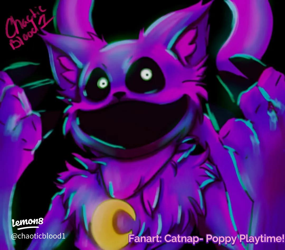 1080x946 Exploring Catnap Fan Art: A Creative Dive into Poppy Playtime