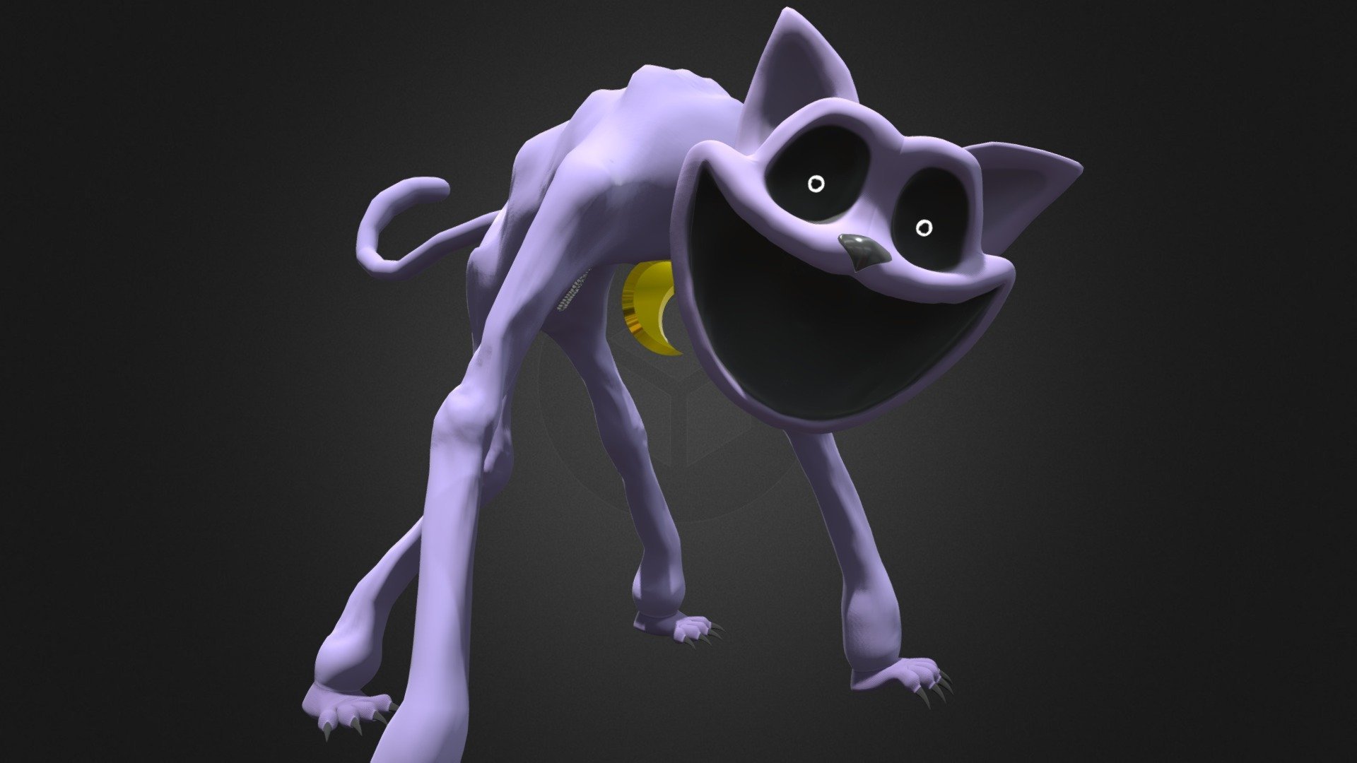 1920x1080 CatNap v16 Rigged Free 3D model by Unschooling with Fin [834655d]