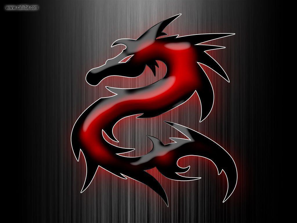 1024x768 Red Dragon Wallpaper