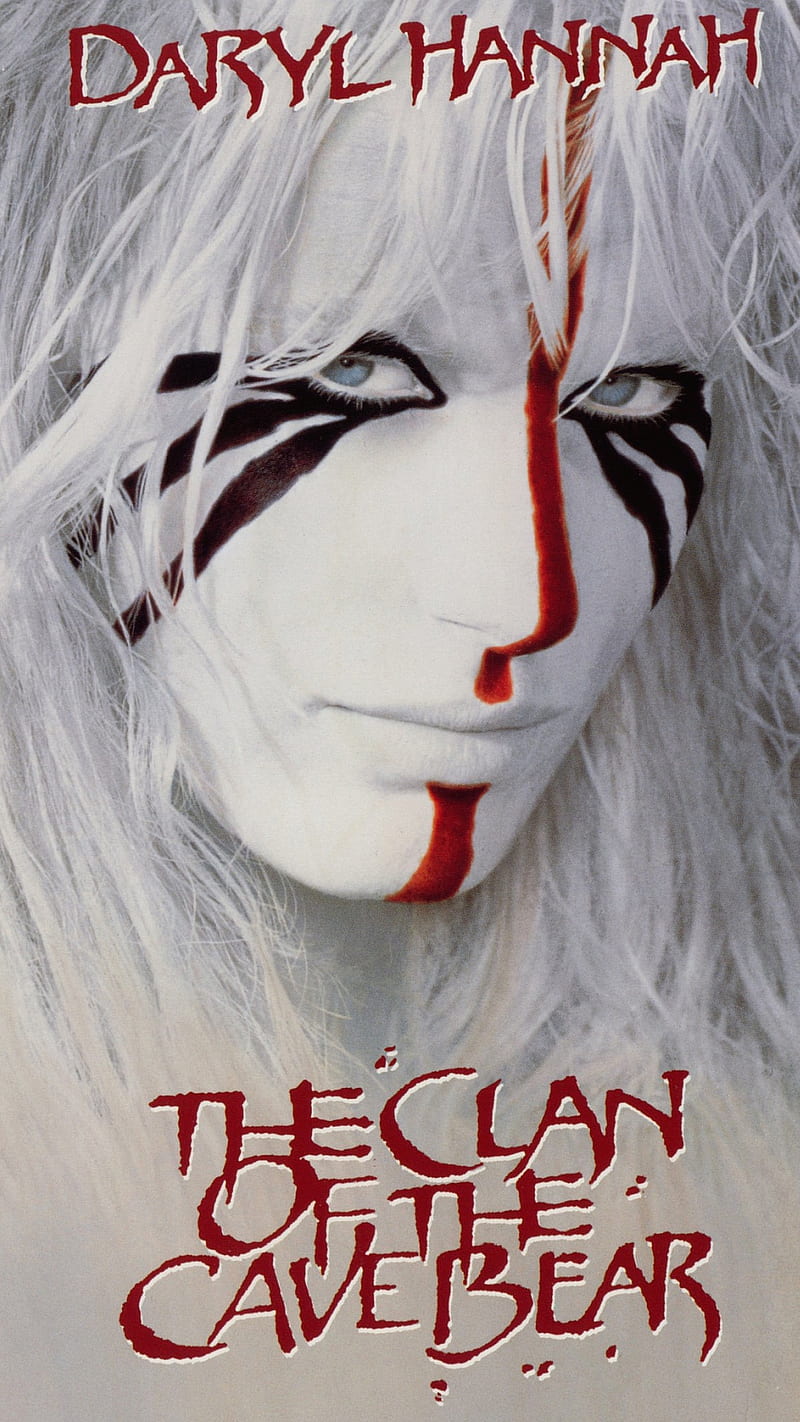 800x1422 Clan of the Cave, clan of the cave bear, daryl hannah, movie, poster, HD phone wallpaper