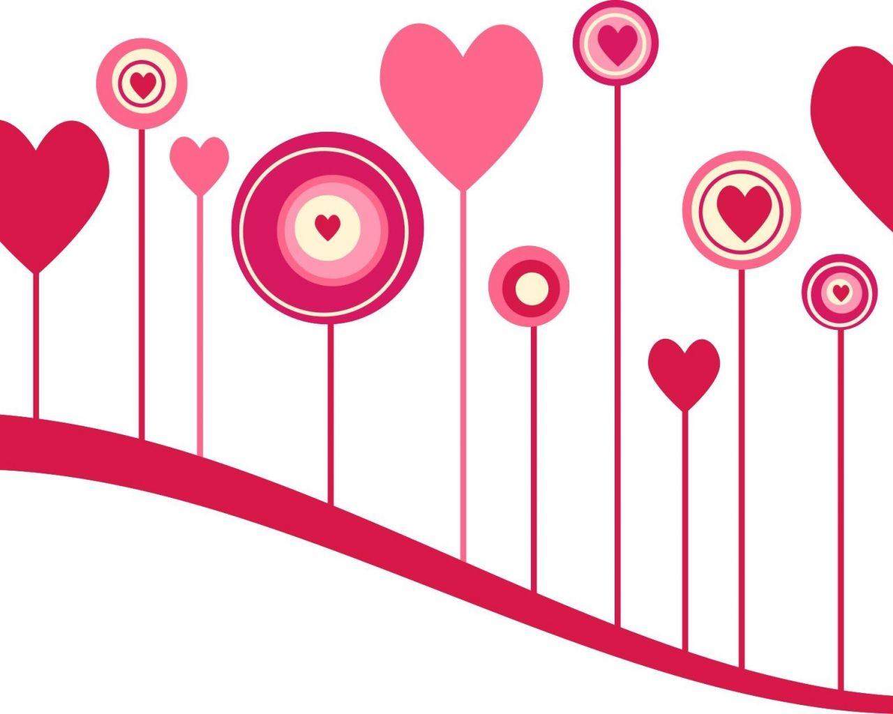 1280x1024 Free download Image For Pink Heart Border Mama Stuff Heart border