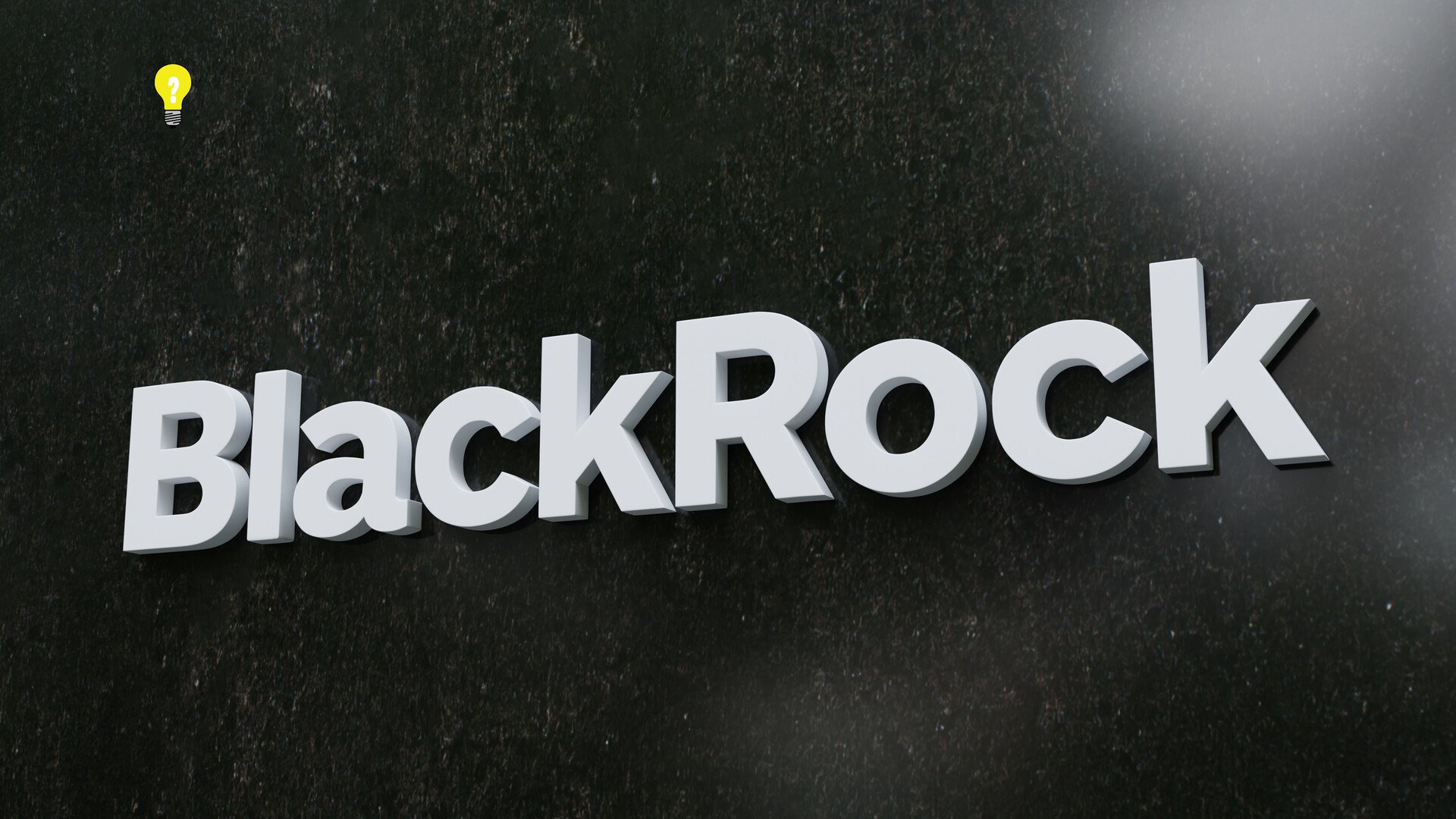 1920x1080 BlackRock logo in 3D