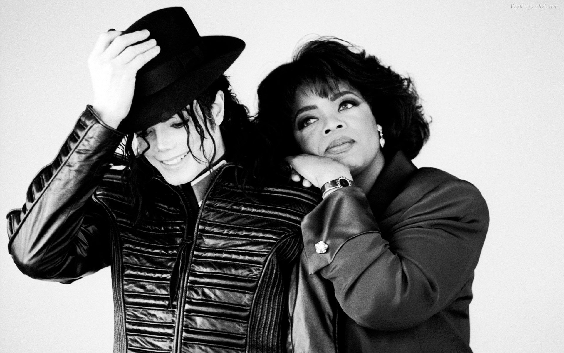 1920x1200 Michael Jackson Oprah Winfrey Wallpaper