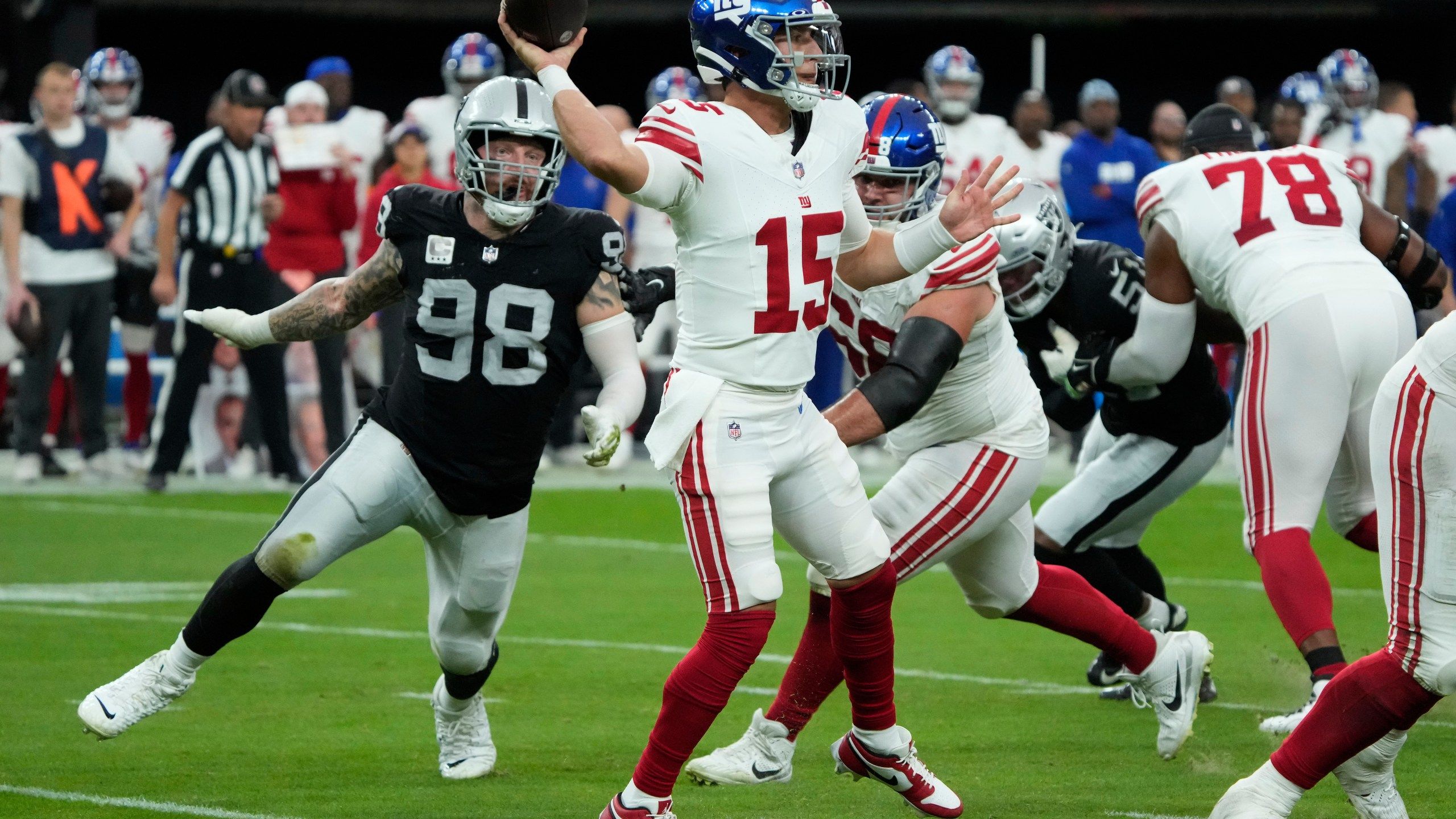 2560x1440 Tommy DeVito will be the first rookie to start at quarterback for Giants in modern draft era