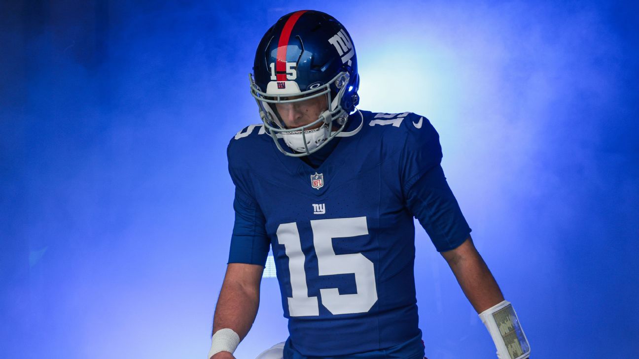 1296x729 New York Giants QB Tommy DeVito still has a chip on his shoulder New York