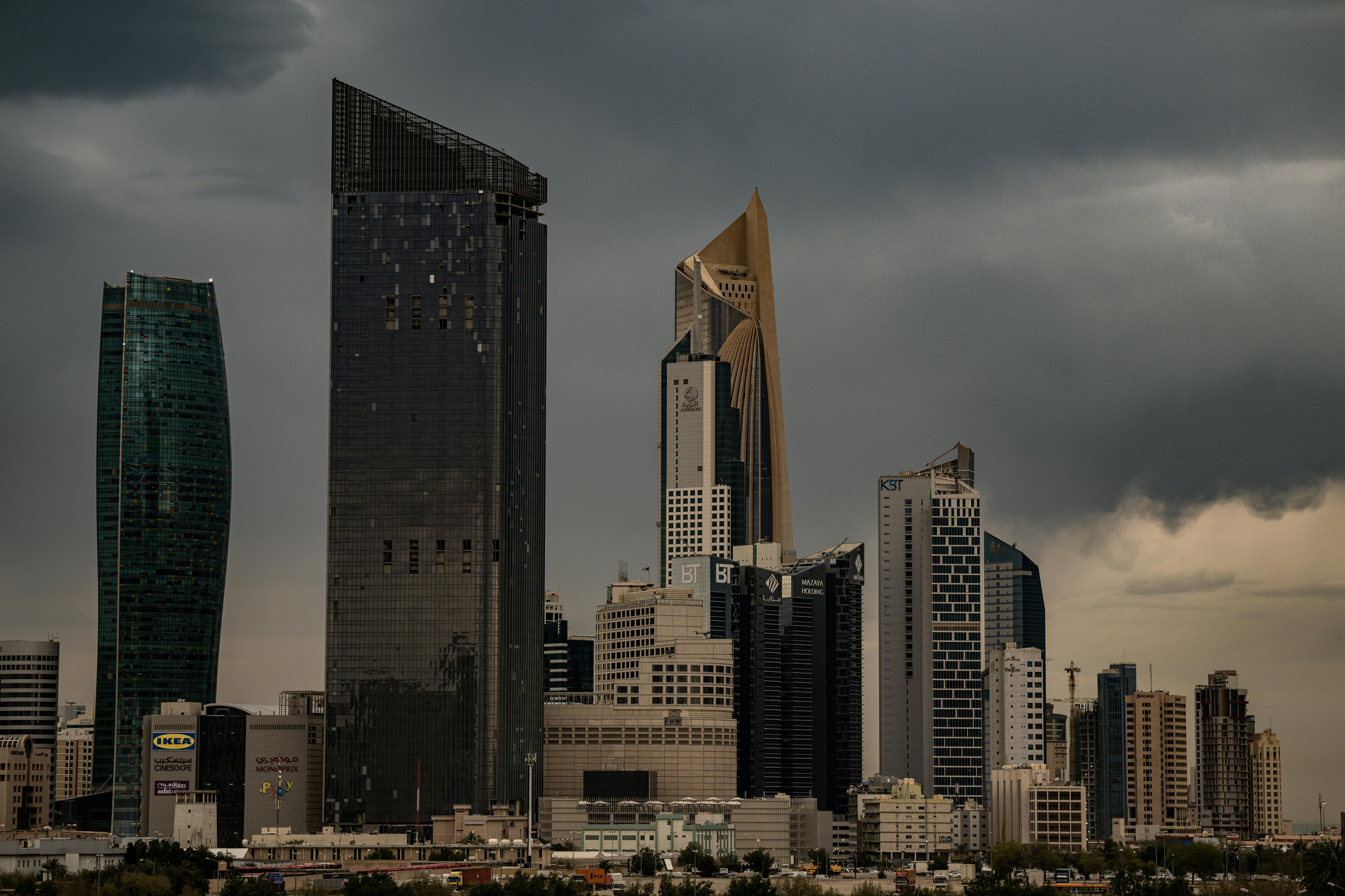 8150x5433 Downtown Skyline of Kuwait City, Kuwait · Free