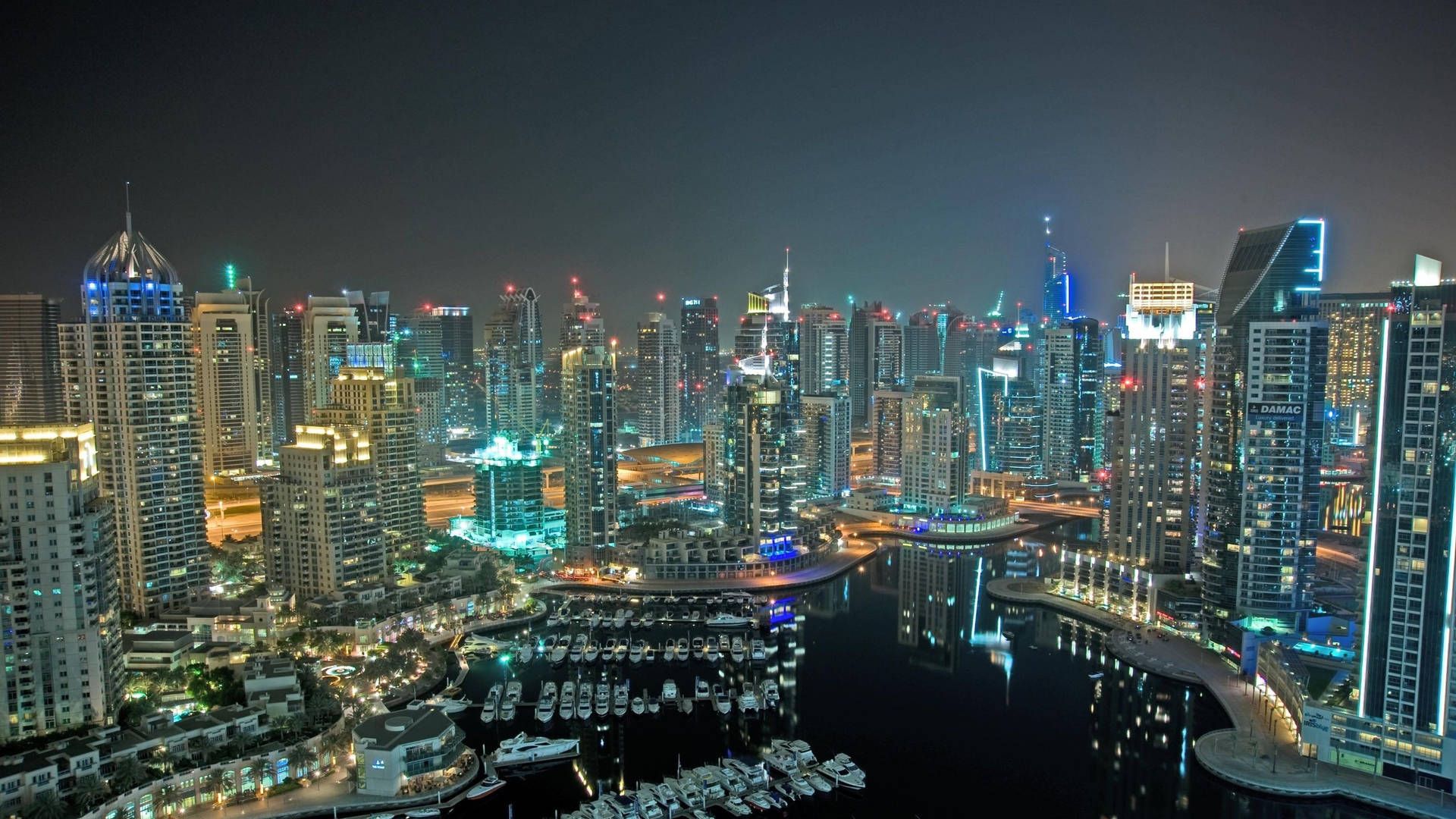 1920x1080 Download Kuwait Futuristic City Wallpaper