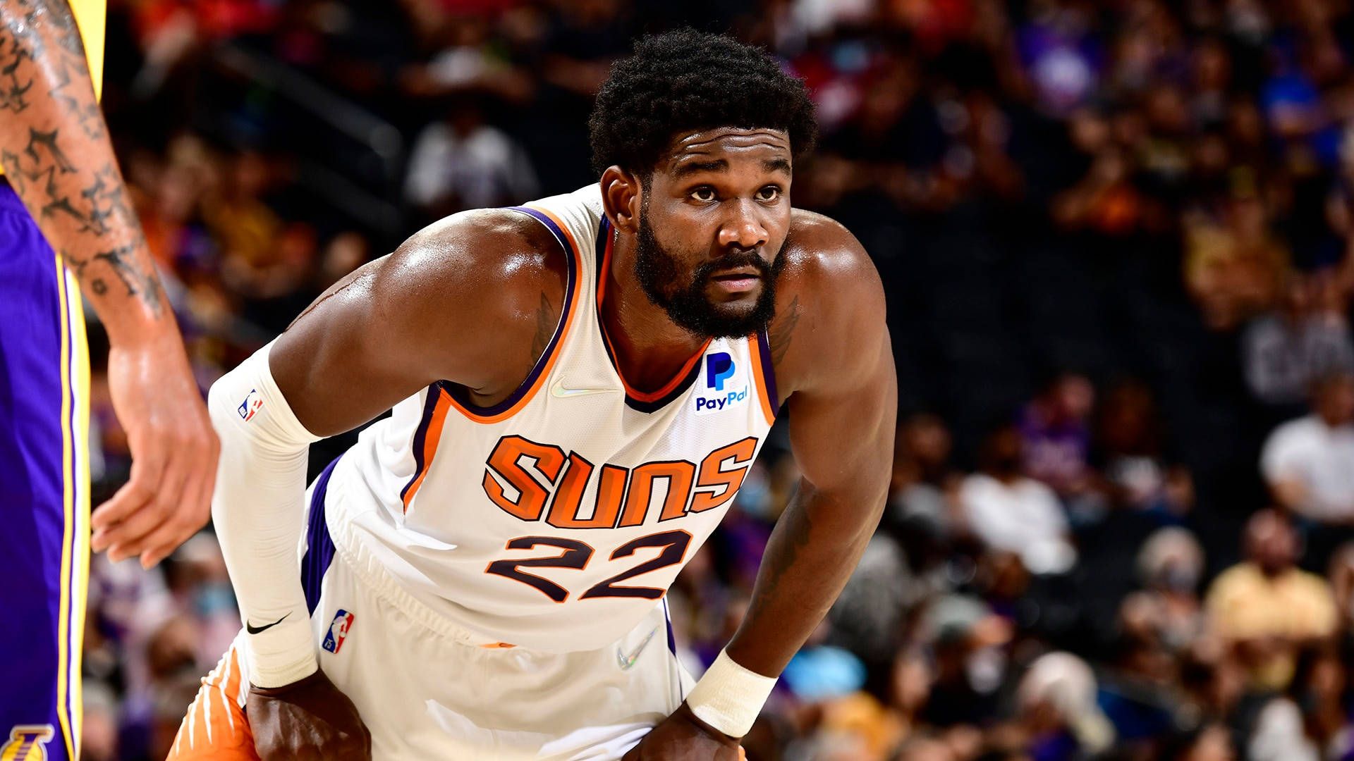 1920x1080 Download NBA Match Phoenix Suns Deandre Ayton Wallpaper