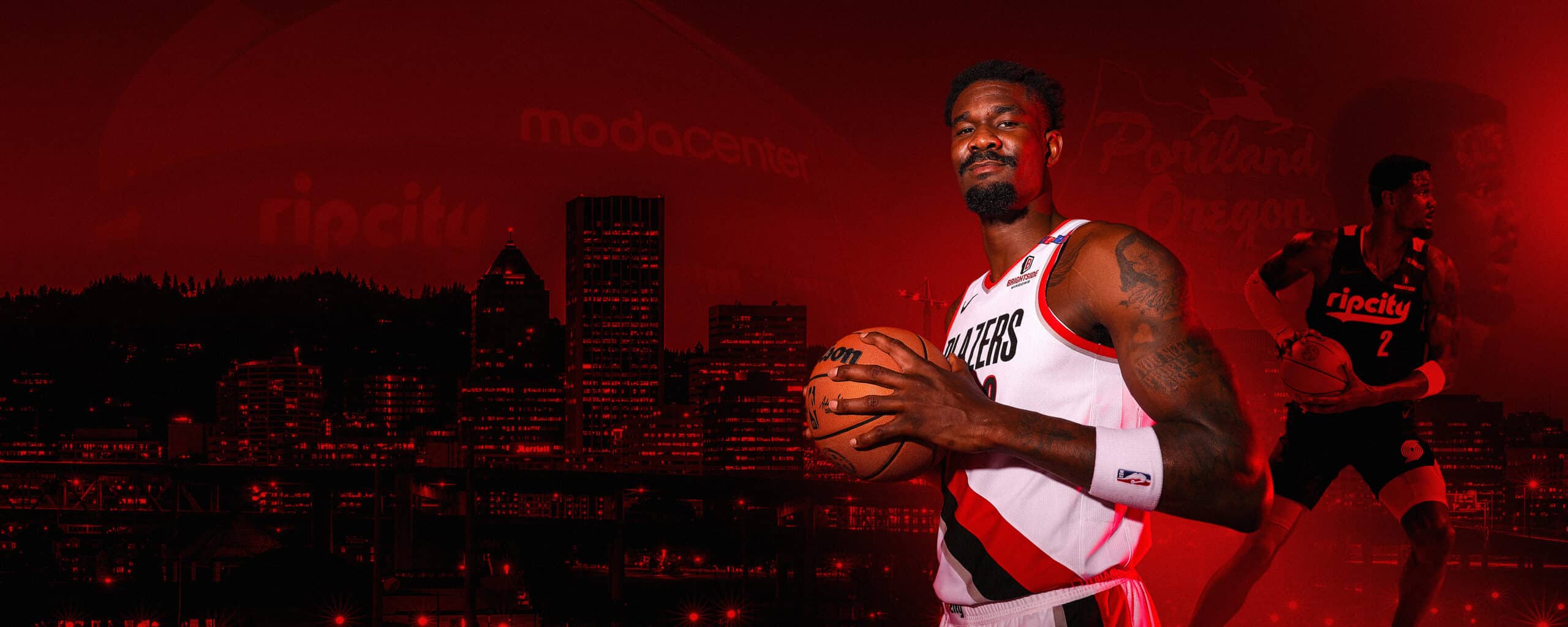 2560x1024 Be Deandre Ayton's VIP at a Trail Blazers Game