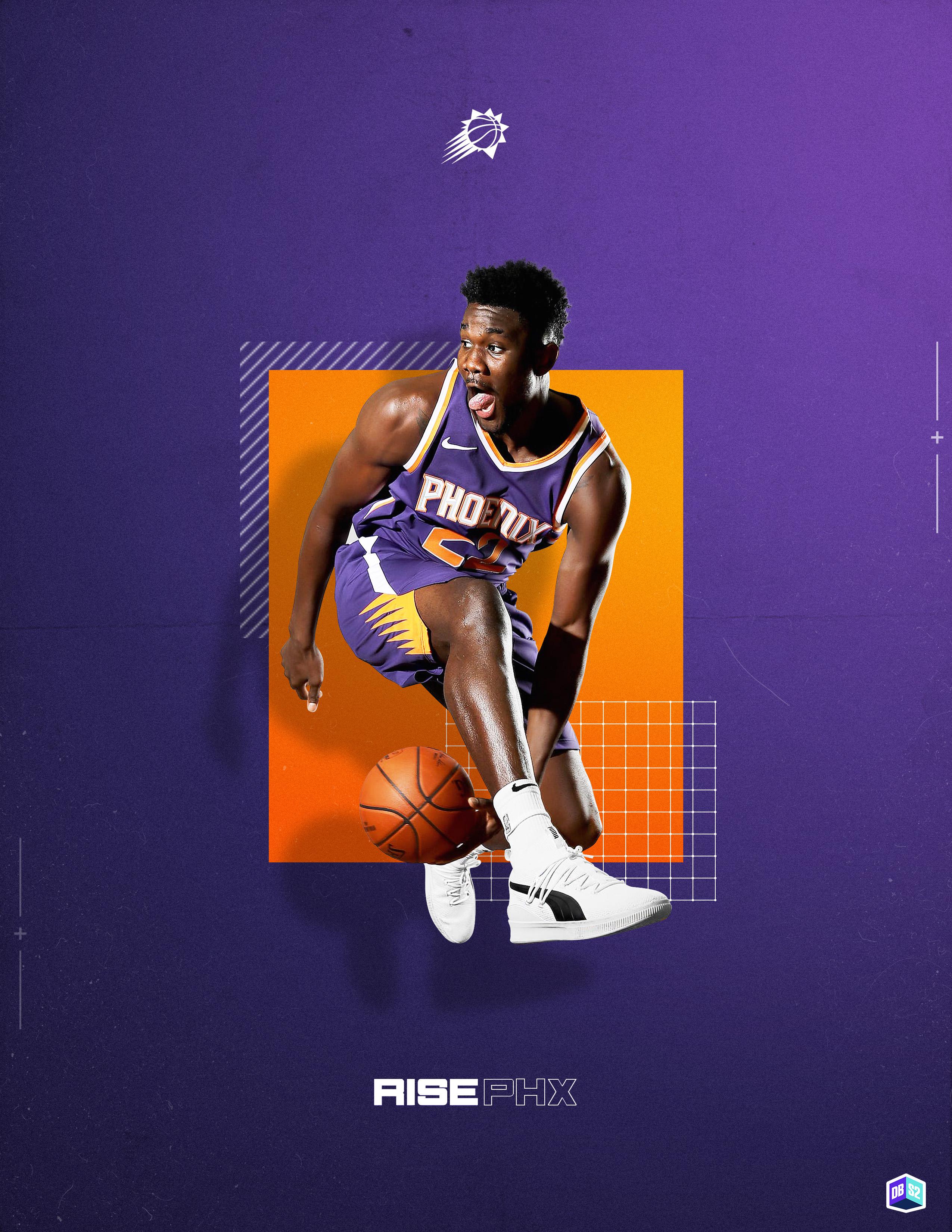 2550x3300 My friend created his graphic for DeAndre Ayton