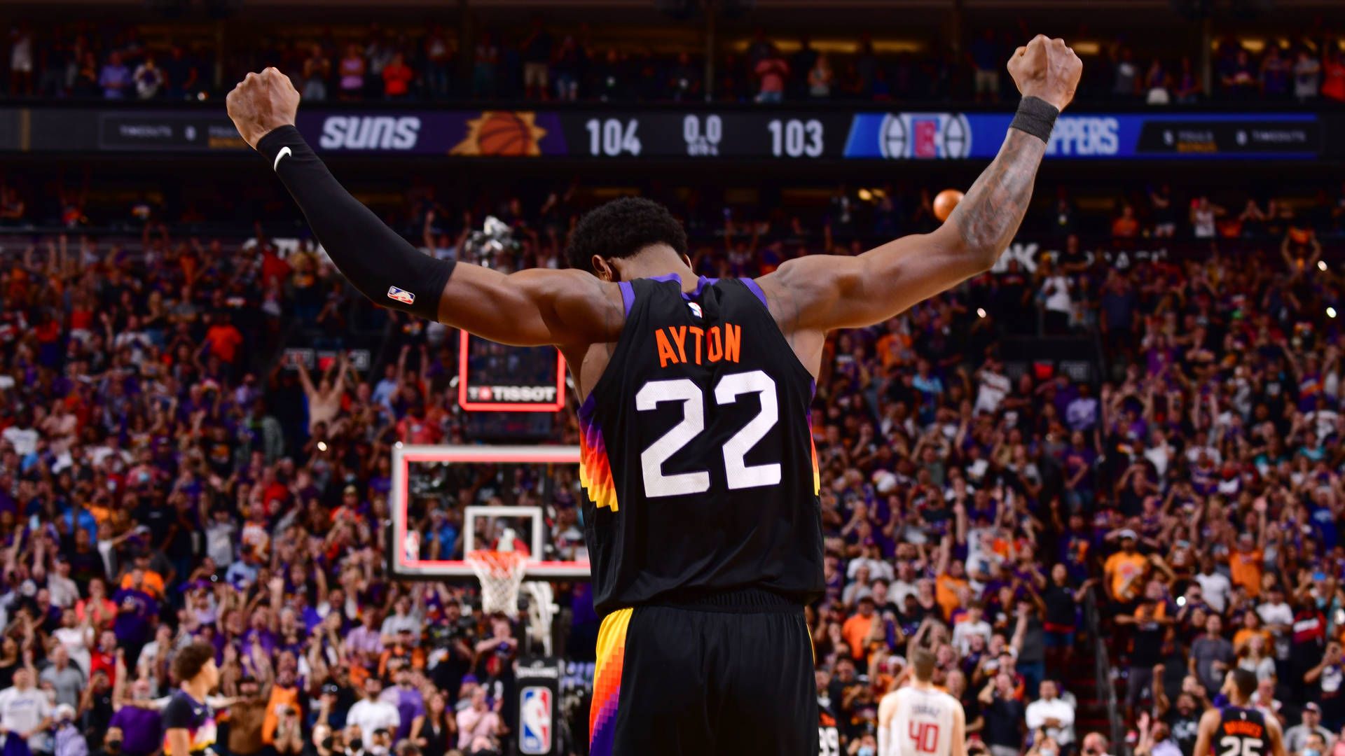 1920x1080 Download Nba Finals Deandre Ayton Phoenix Suns Wallpaper
