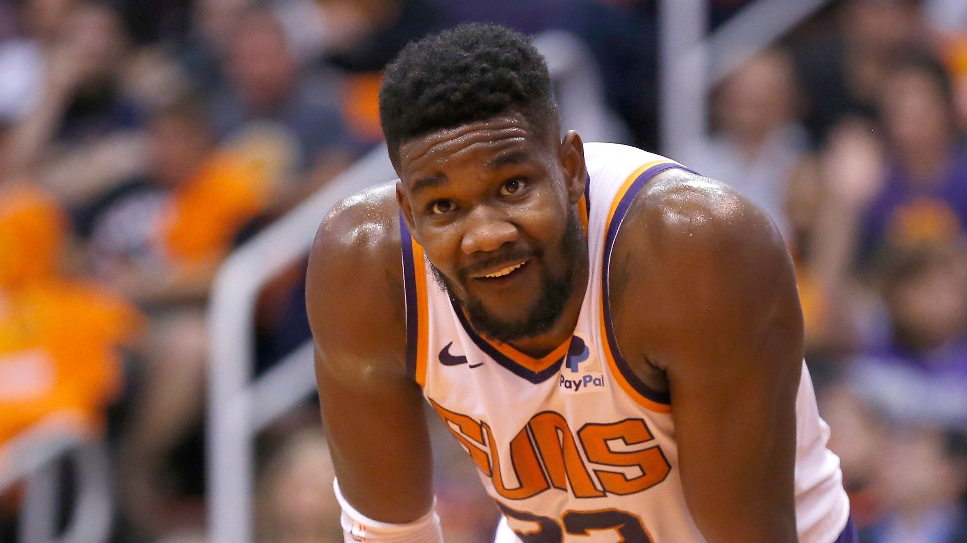 1920x1080 Phoenix Suns Center Deandre Ayton suspended