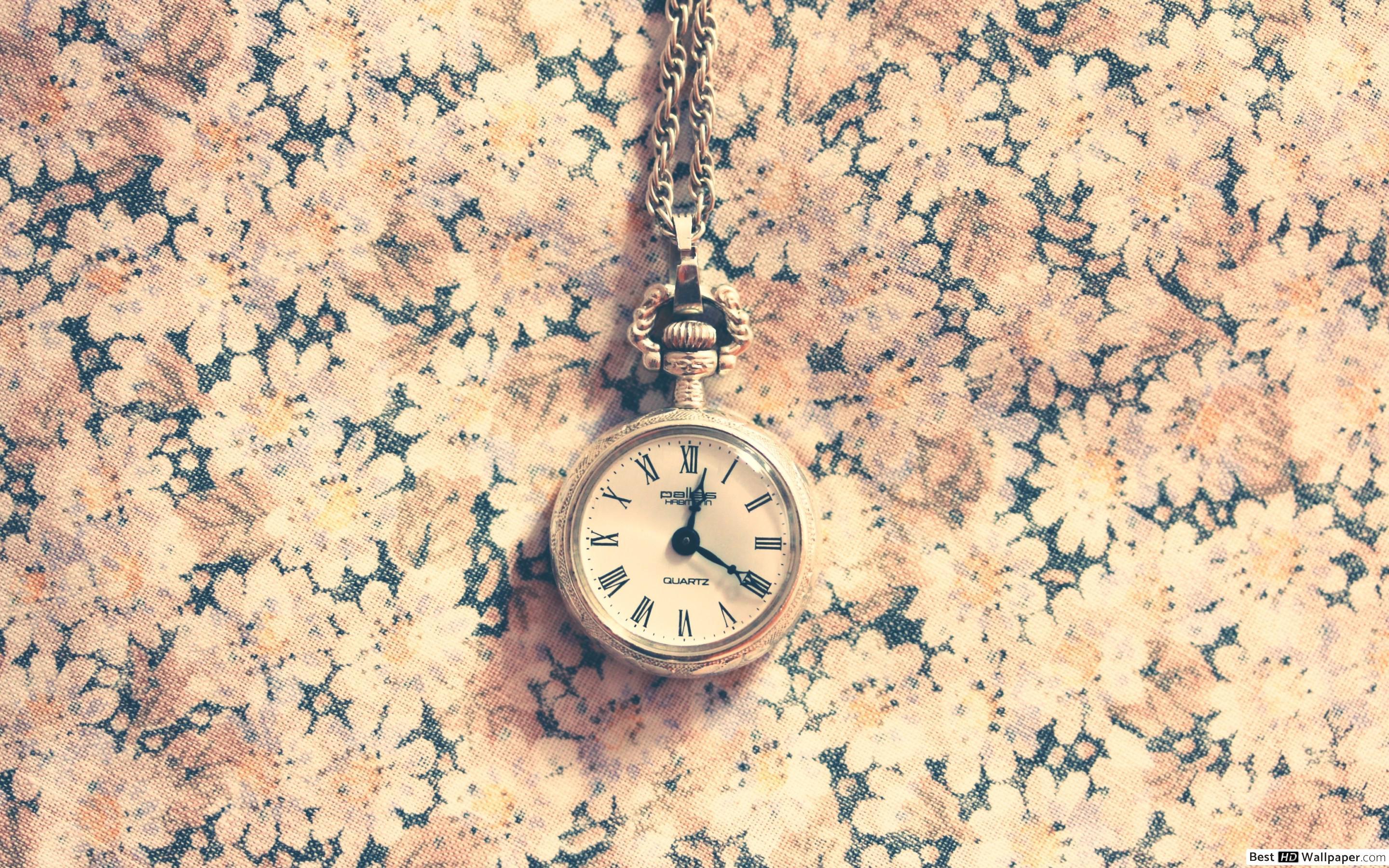 2880x1800 Vintage watch background HD wallpaper download