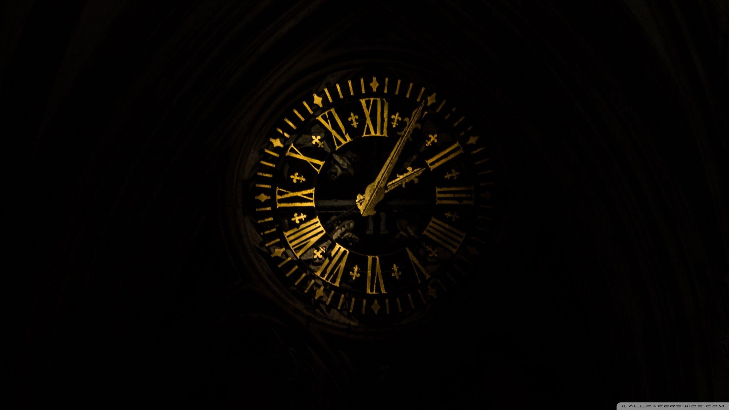 2560x1440 Old Clock Ultra HD Desktop Background Wallpaper for 4K UHD TV
