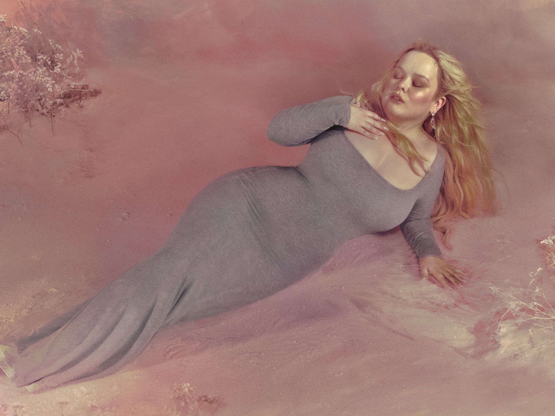1920x1440 Bridgerton's Nicola Coughlan Is Kim Kardashian's Latest SKIMS Muse