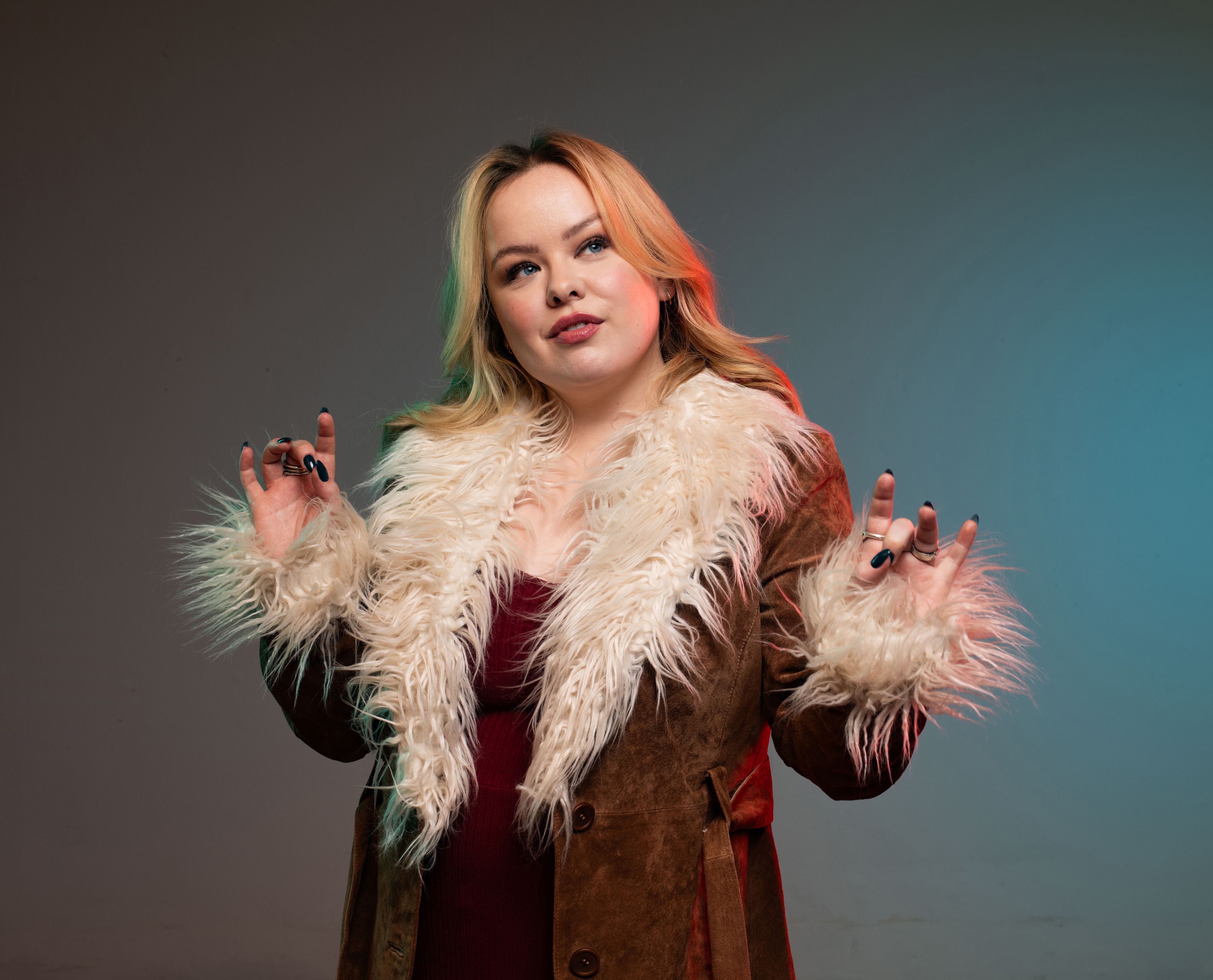 3810x3078 A real adult? Oh my god no!': Derry Girl Nicola Coughlan stars in new comedy Big Mood