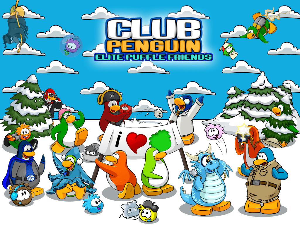 Club Penguin Wallpapers Top Free Club Penguin Backgrounds Wallpaperaccess