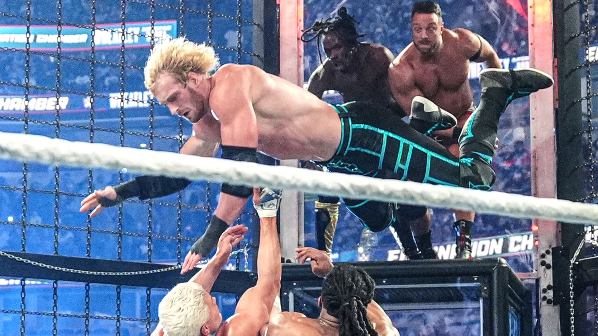 1920x1080 Men’s Elimination Chamber Match: Elimination Chamber 2026 highlights