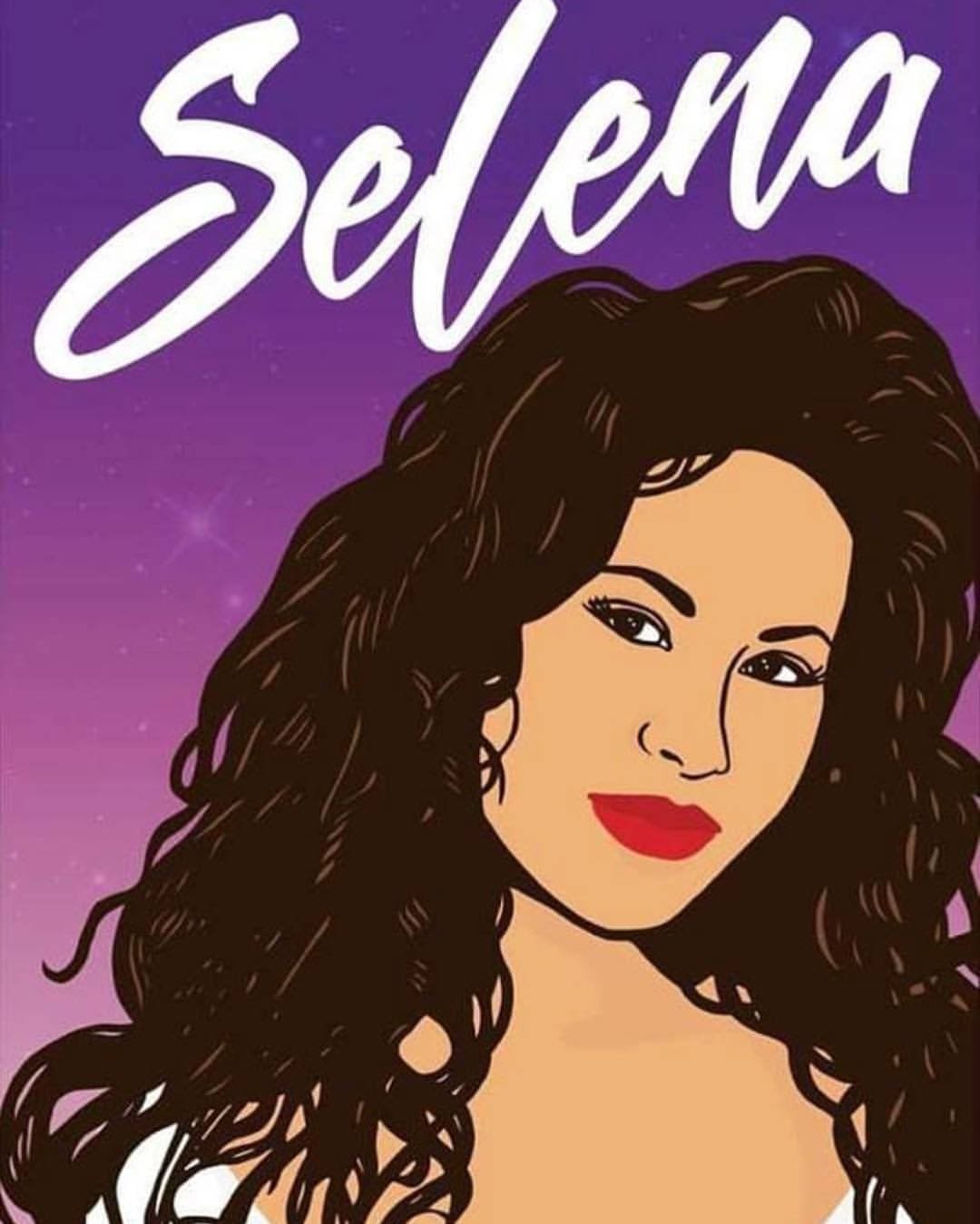 1080x1349 Download Selena Quintanilla Cartoon Art Wallpaper