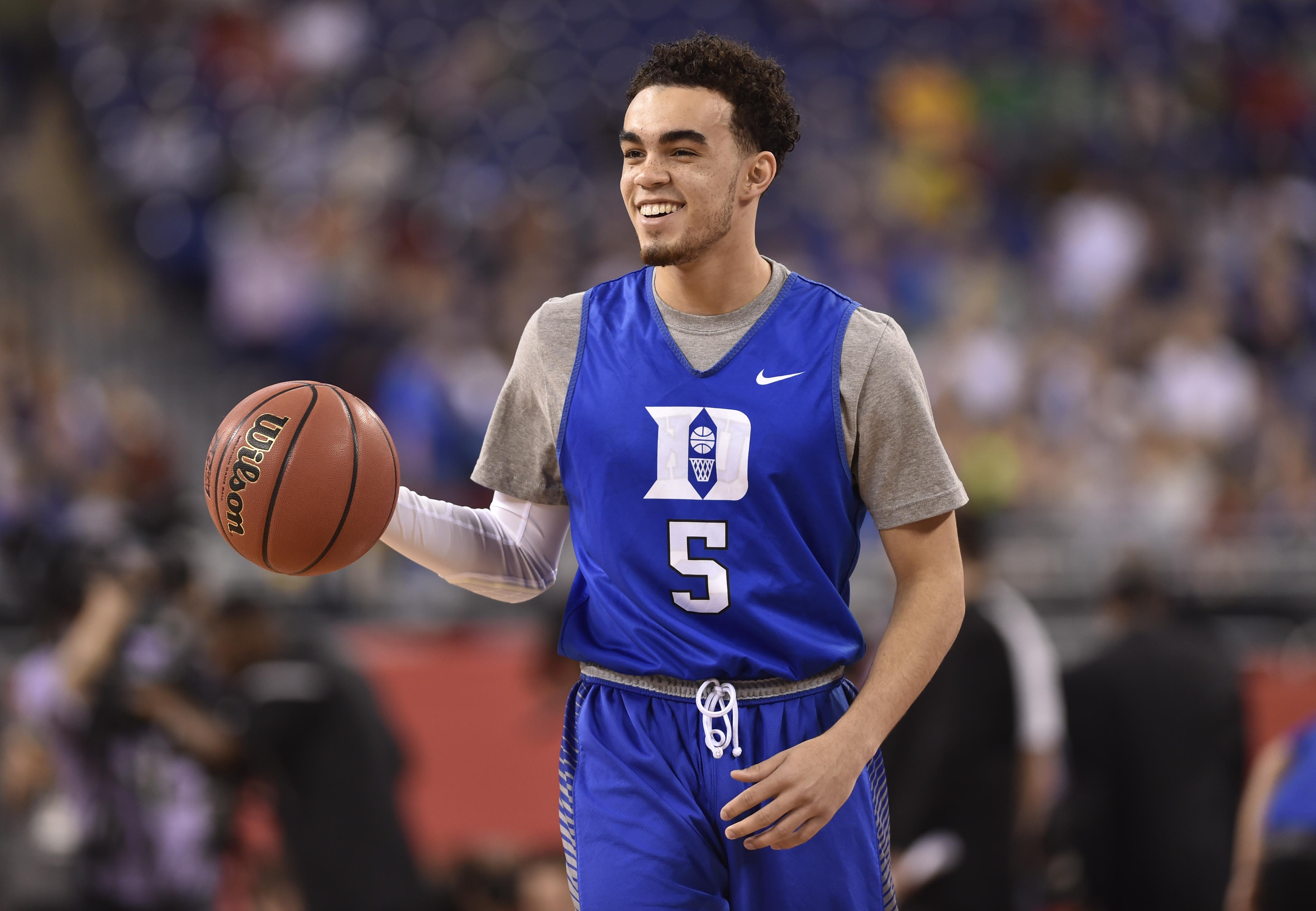 4224x2924 Duke's Tyus Jones Projected As Late First Round Draft Pick, Begging The Question, Who Plays The Point At Duke Next Year If He Leaves?