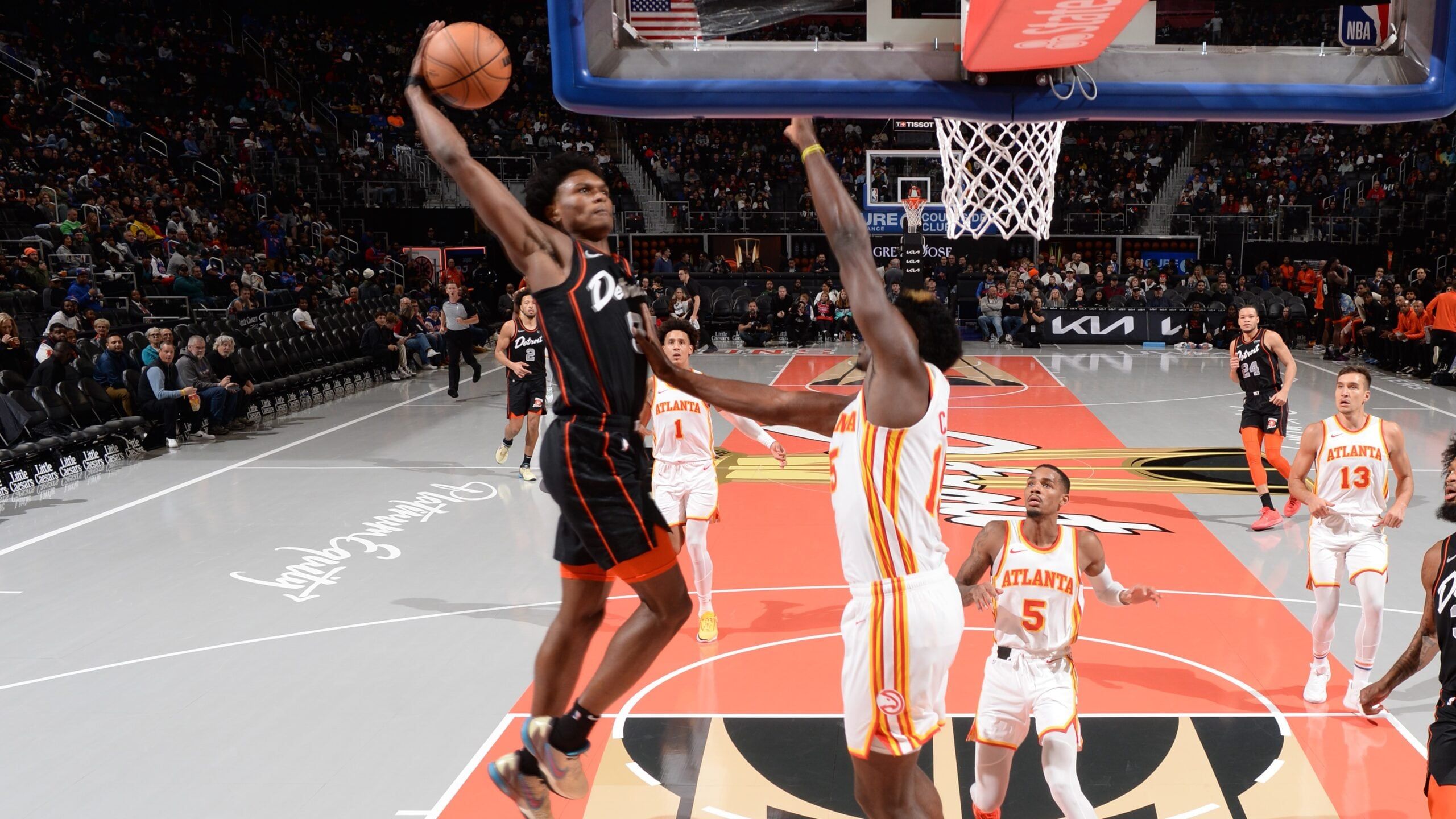 2560x1440 Dunk of the Night: Ausar Thompson