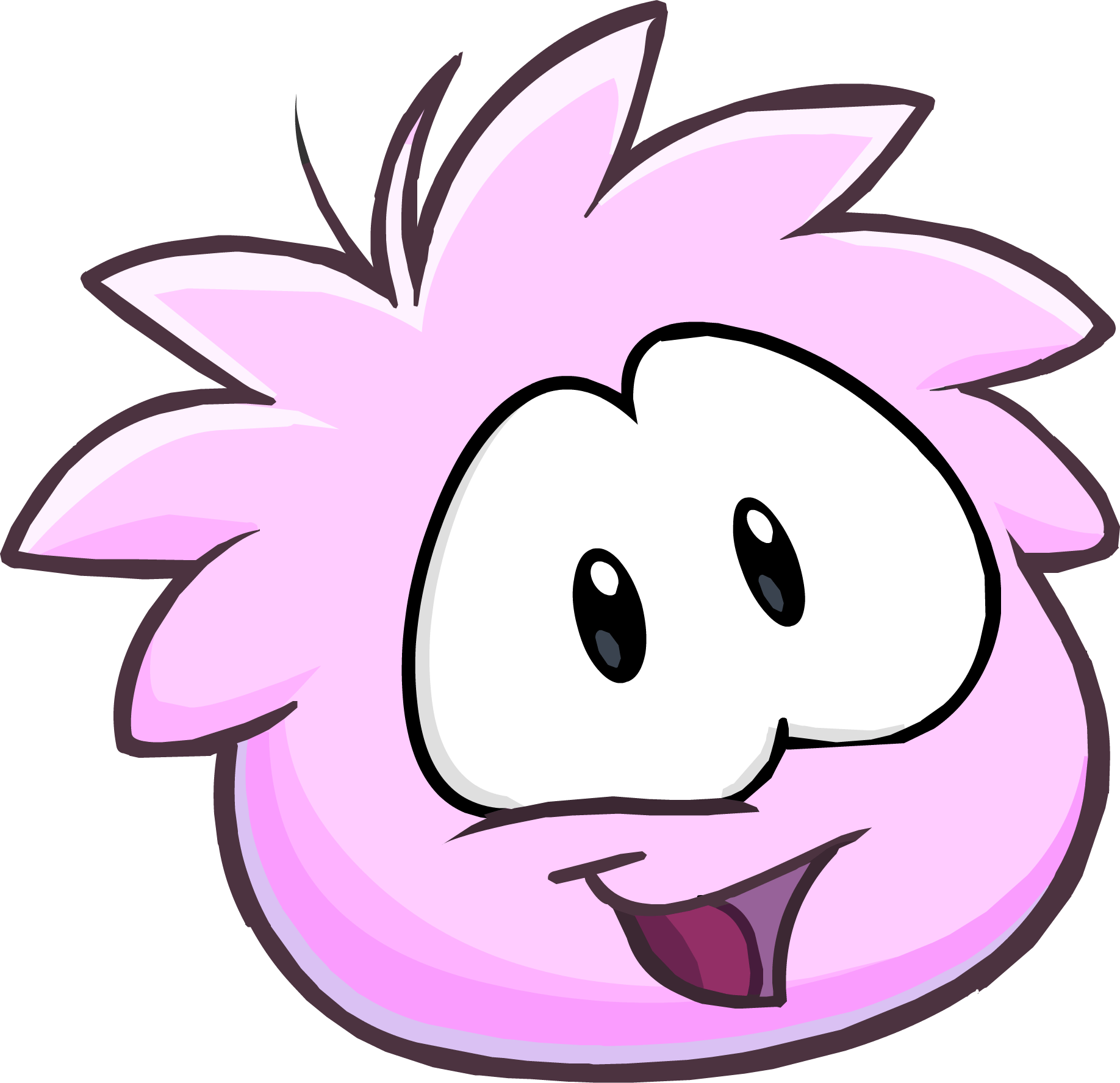 1836x1775 Puffle Wallpaper