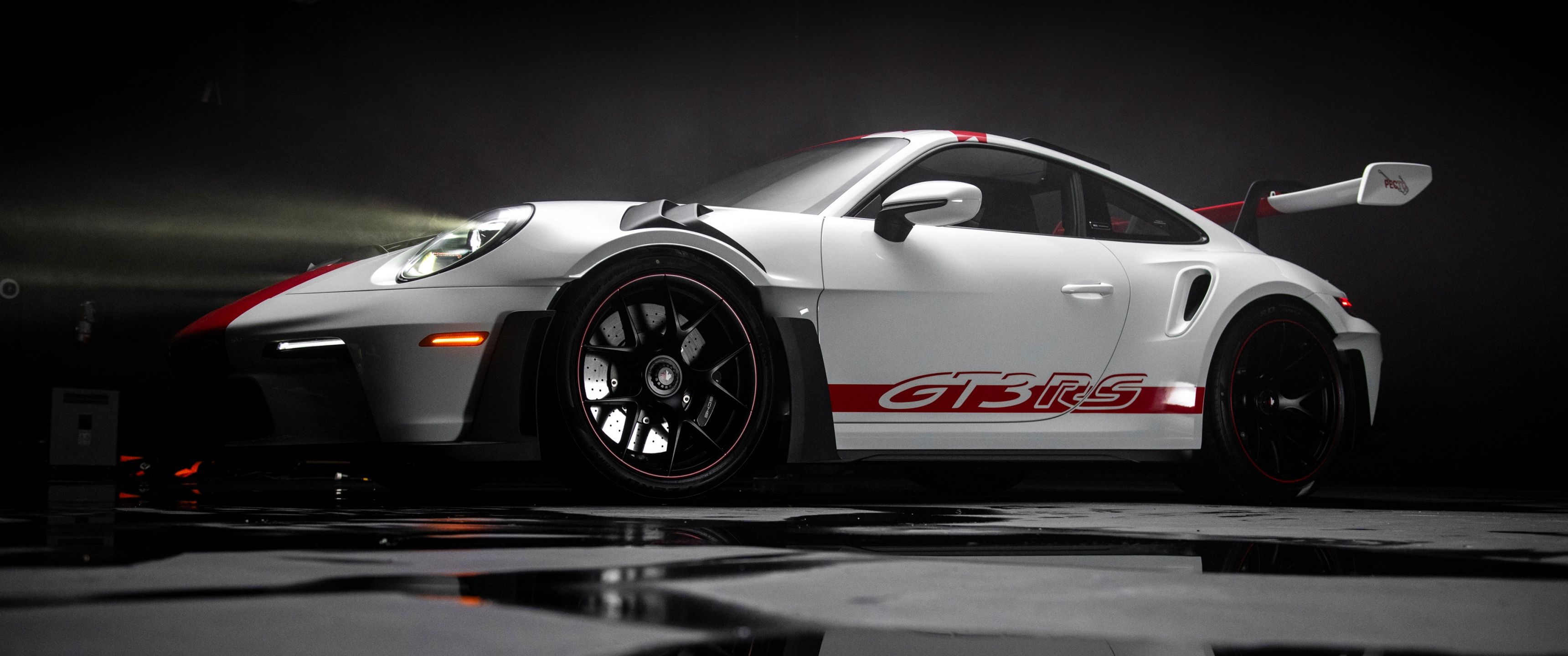 3440x1440 Porsche 911 GT3 RS PECTO Wallpaper 4K, Dark aesthetic