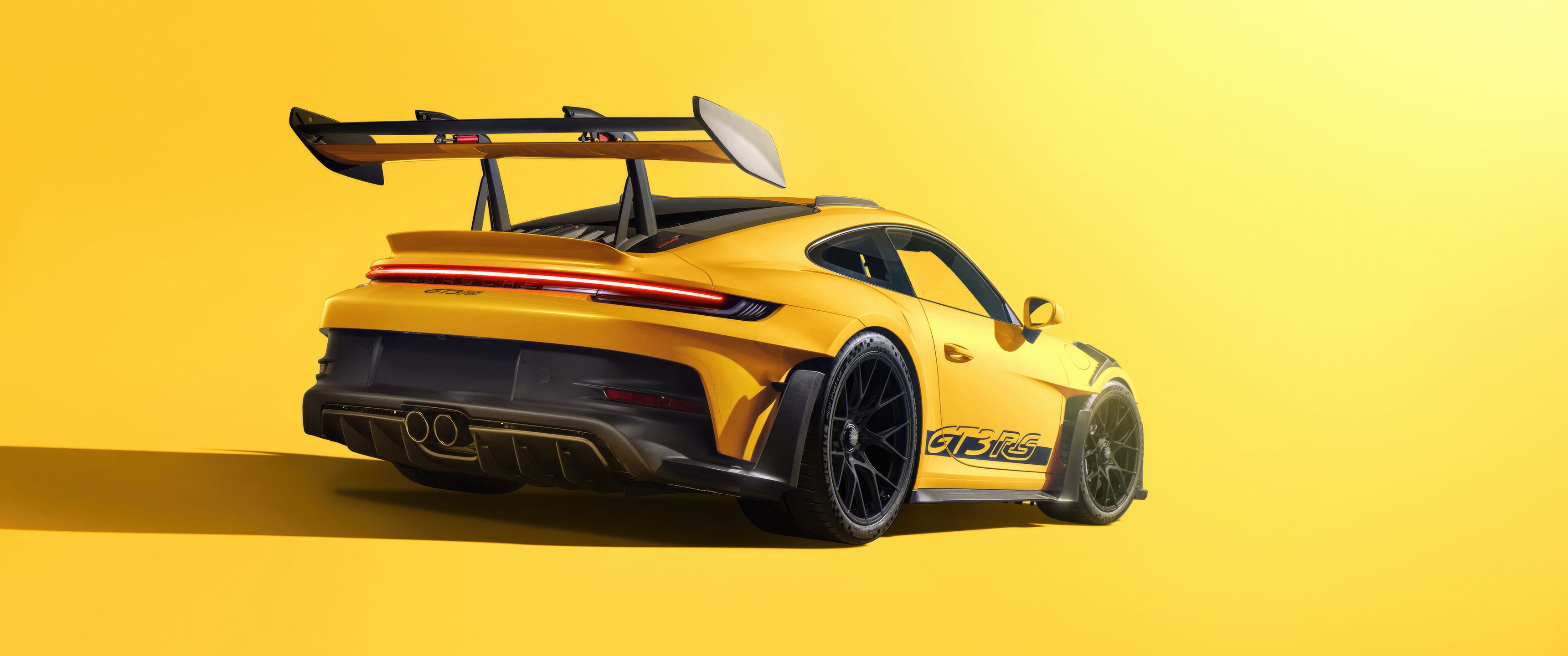 3440x1440 Yellow Porsche 911 Gt3rs UltraWide Quad HD 1440P , HD 4k Wallpaper , Image, Background, Photos and Picture
