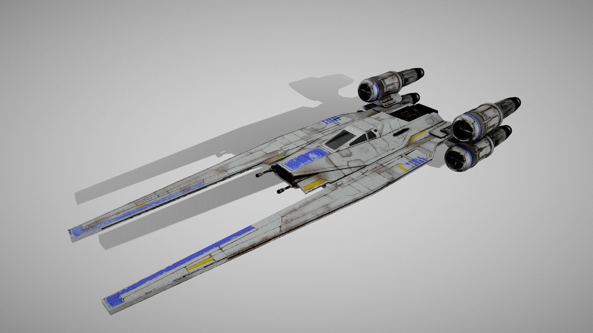 1920x1080 Star Wars U Wing Model By SQUIR3D [4de97c6]