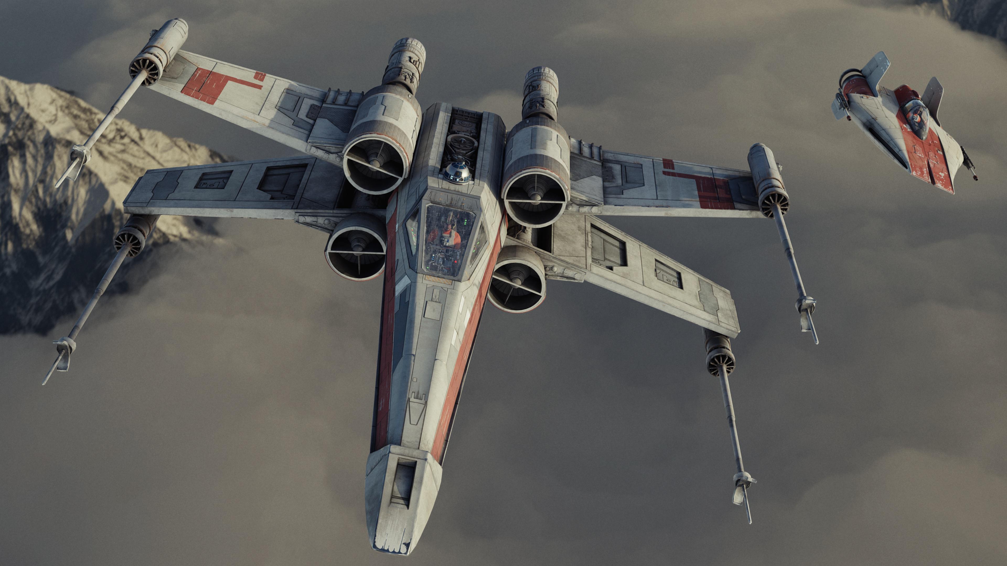 3840x2160 Resistance X Wings Wallpaper