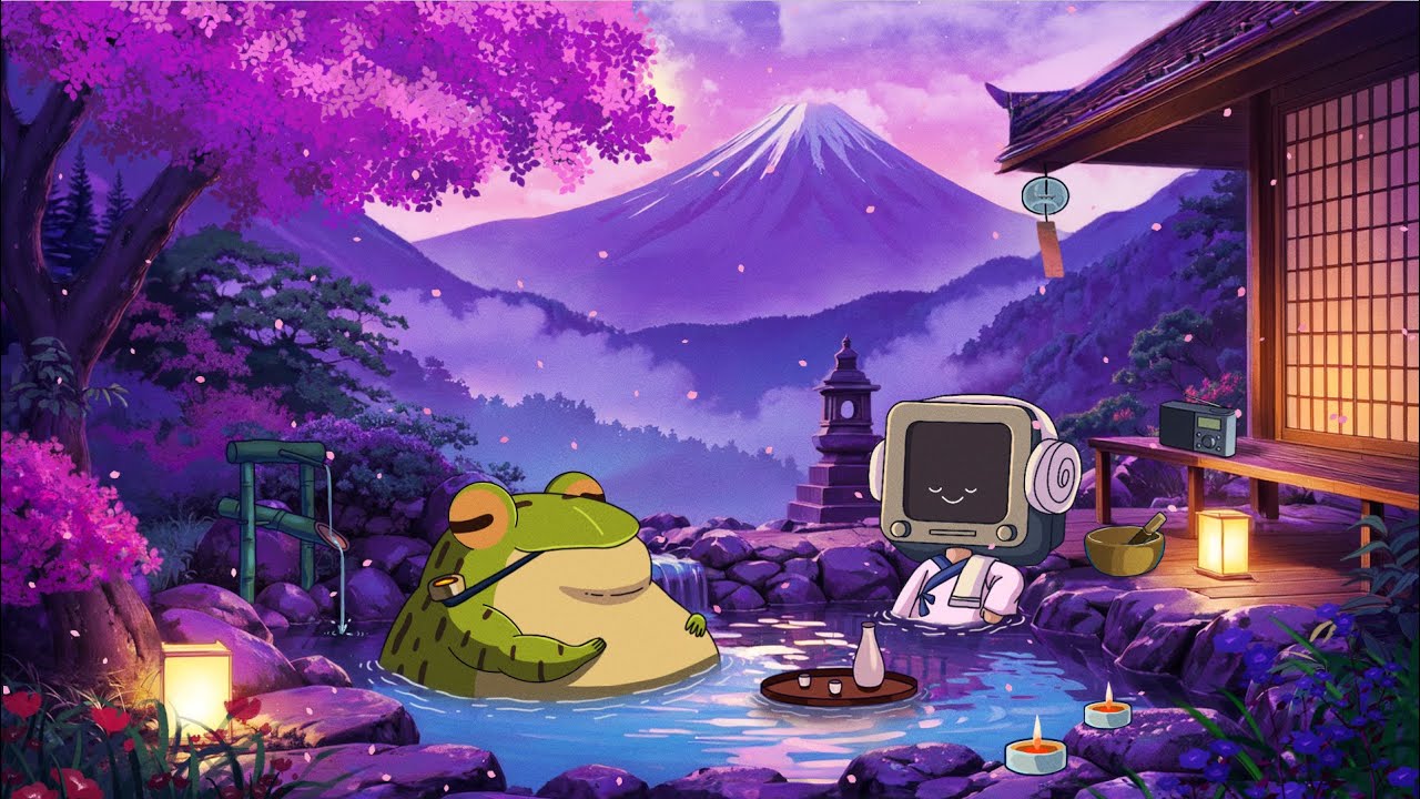 1280x720 Beautiful spring lofi