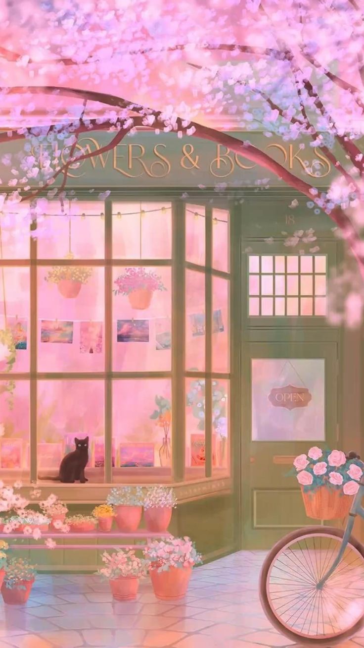 736x1308 kitty cat lofi