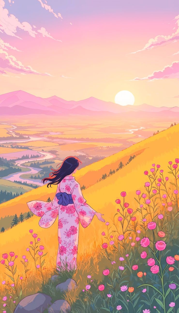 740x1295 Spring lofi Image