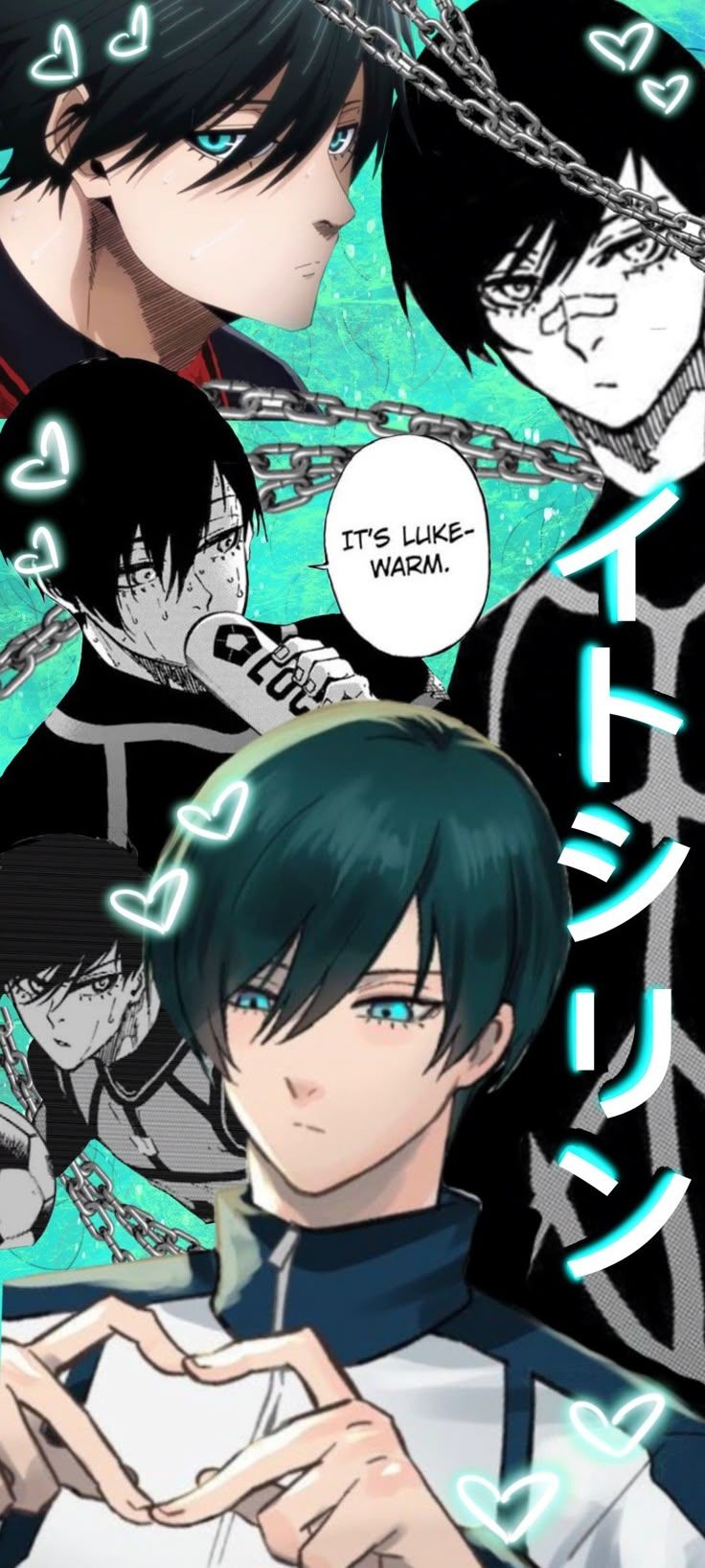 736x1636 Itoshi Rin Wallpaper