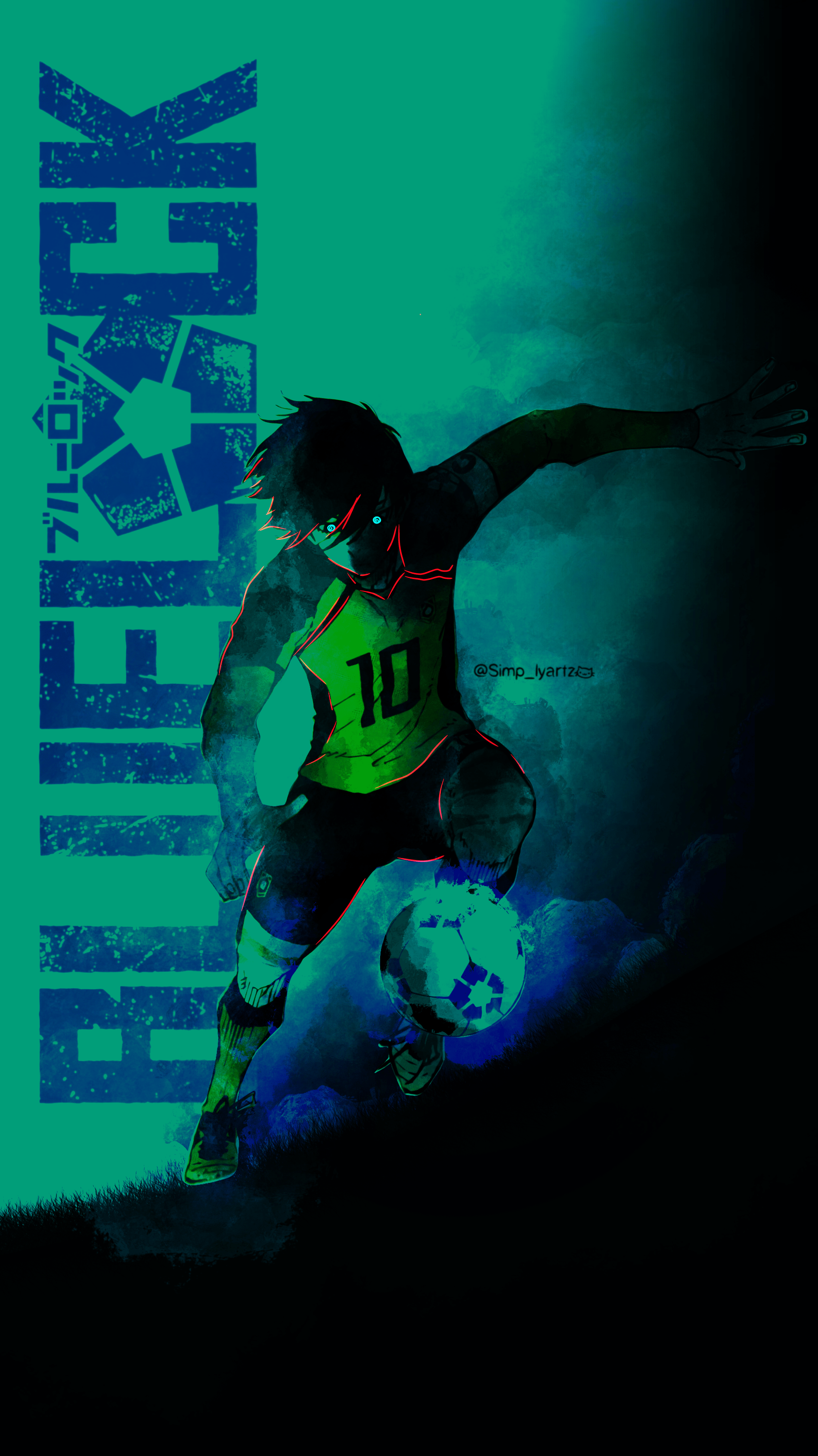 1900x3380 Itoshi rin.. // Art by me ^o^